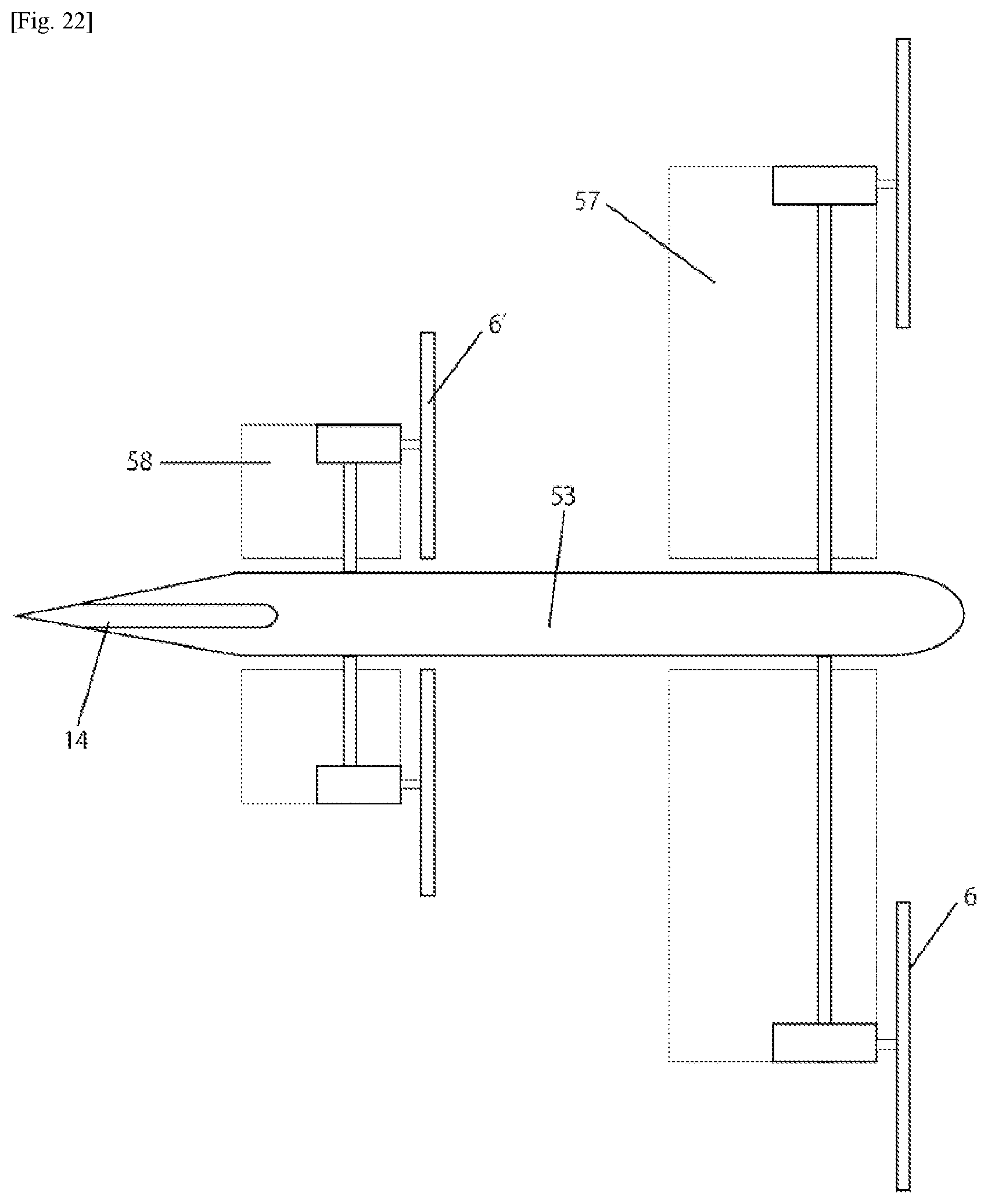 Patent US12129022 Figure 15 – Aerial vehicle such as high speed drone