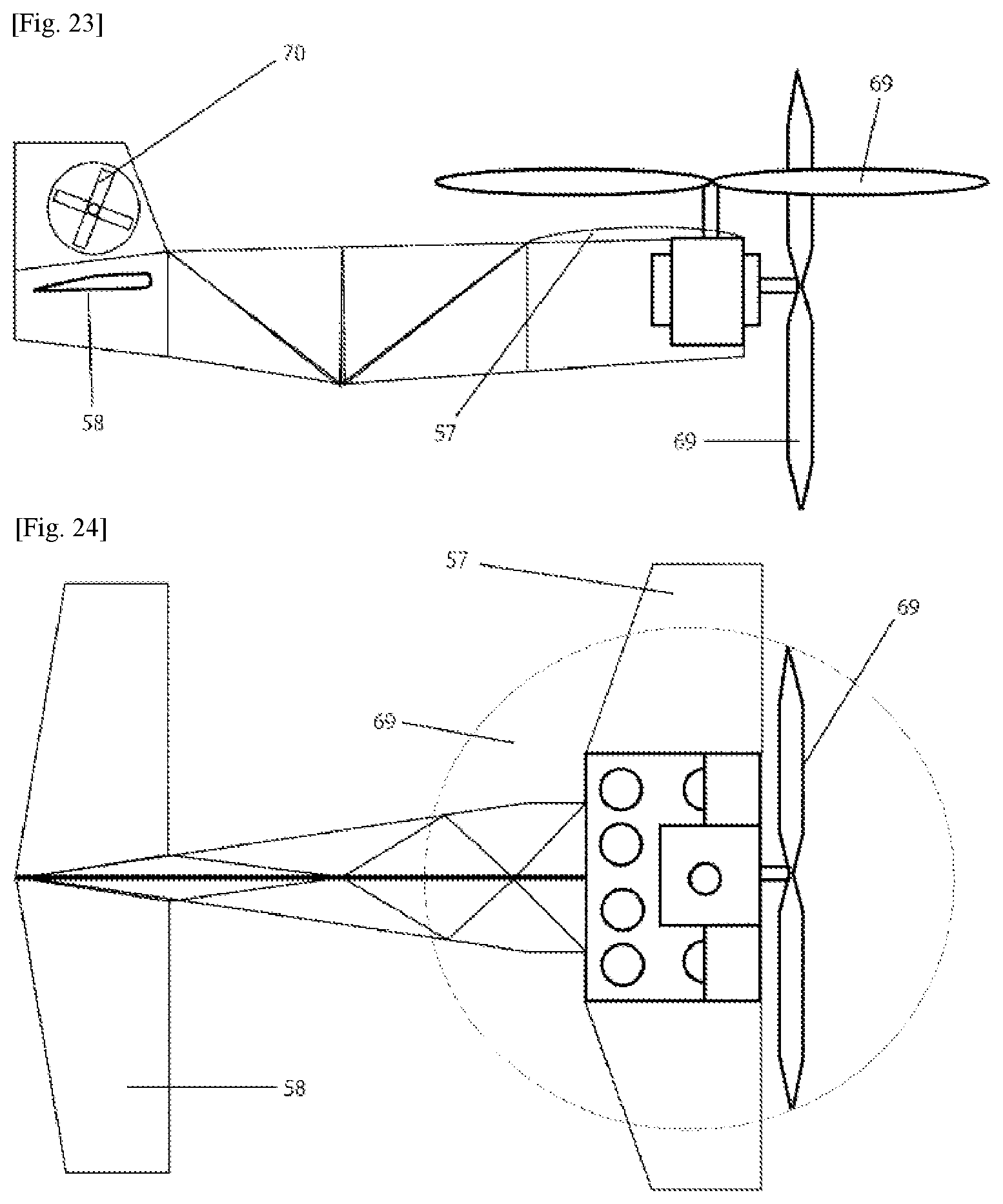 Patent US12129022 Figure 16 – Aerial vehicle such as high speed drone