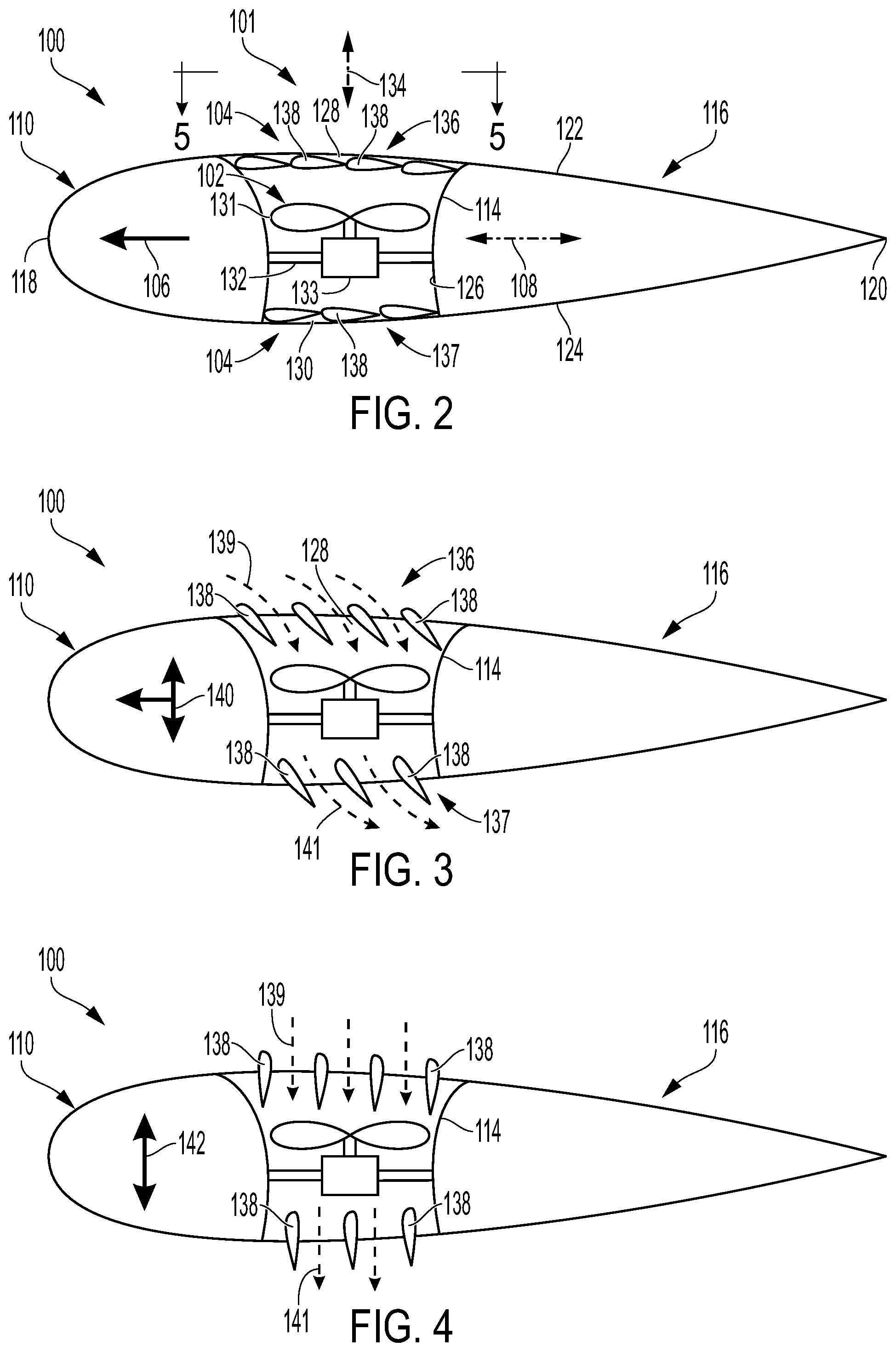 Patent US12129024 Figure 2 – Fan apparatus with lift fan and louvered cover