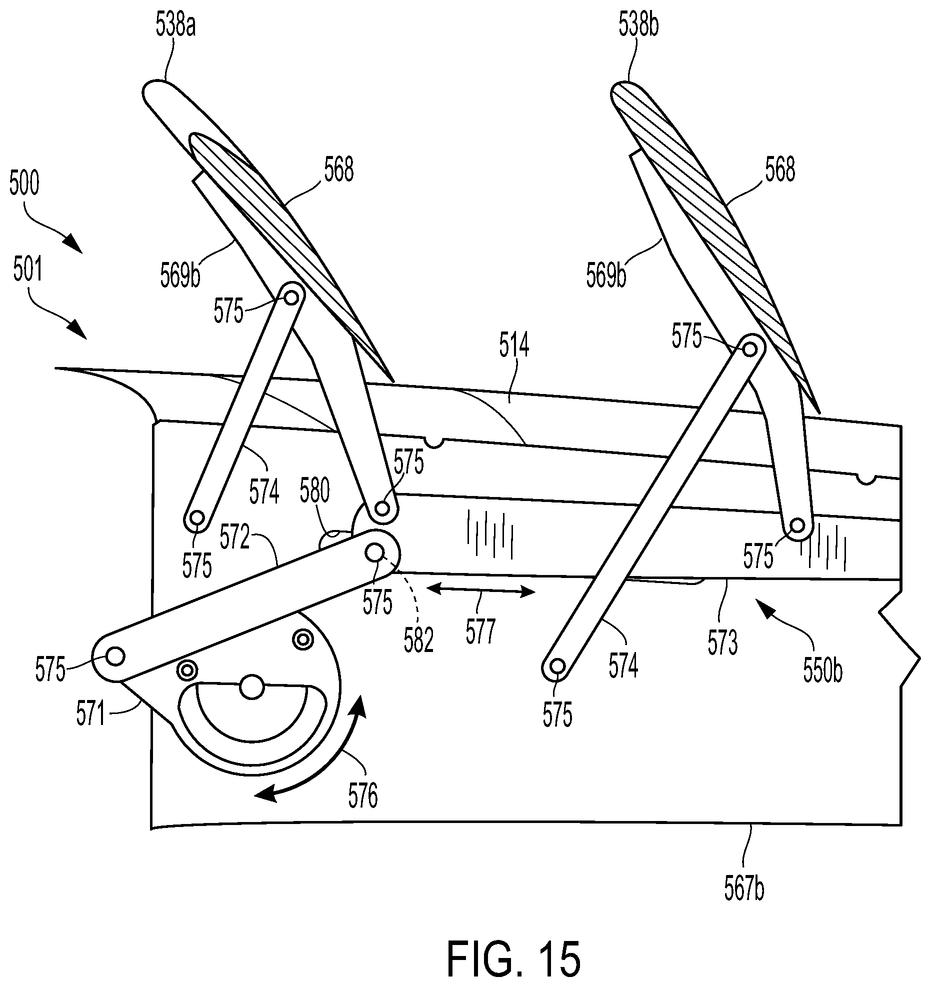 Patent US12129024 Figure 9 – Fan apparatus with lift fan and louvered cover
