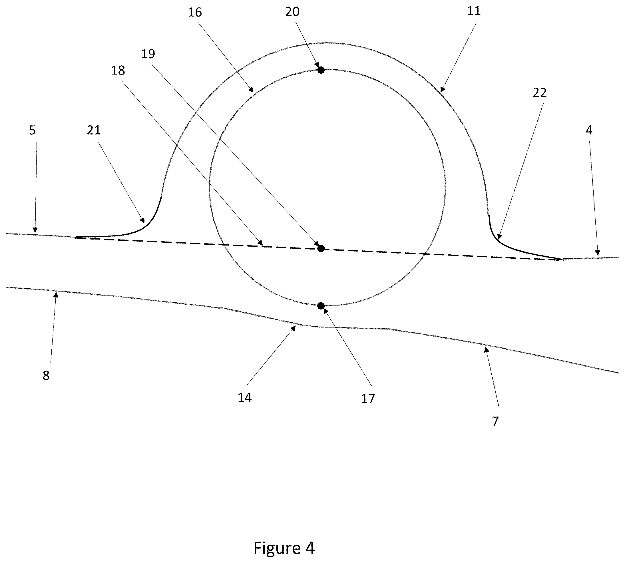 Patent US12129025 Figure 4 – Supersonic aircraft