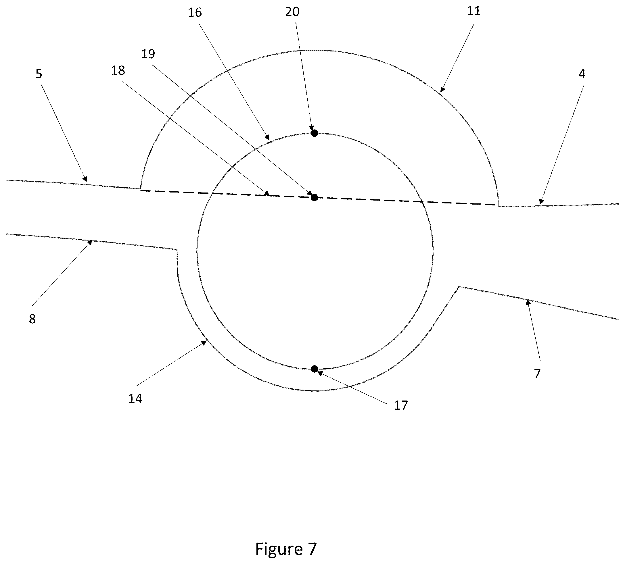 Patent US12129025 Figure 7 – Supersonic aircraft