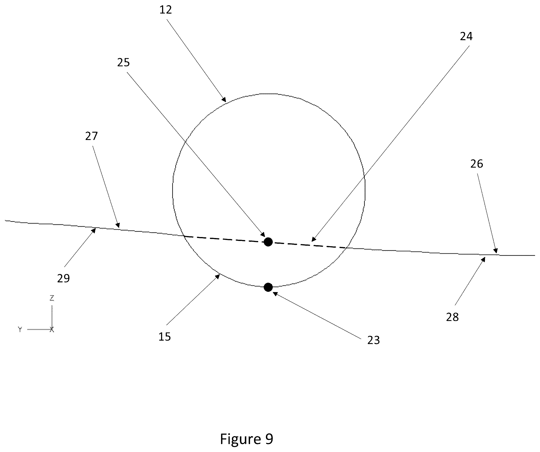 Patent US12129025 Figure 9 – Supersonic aircraft