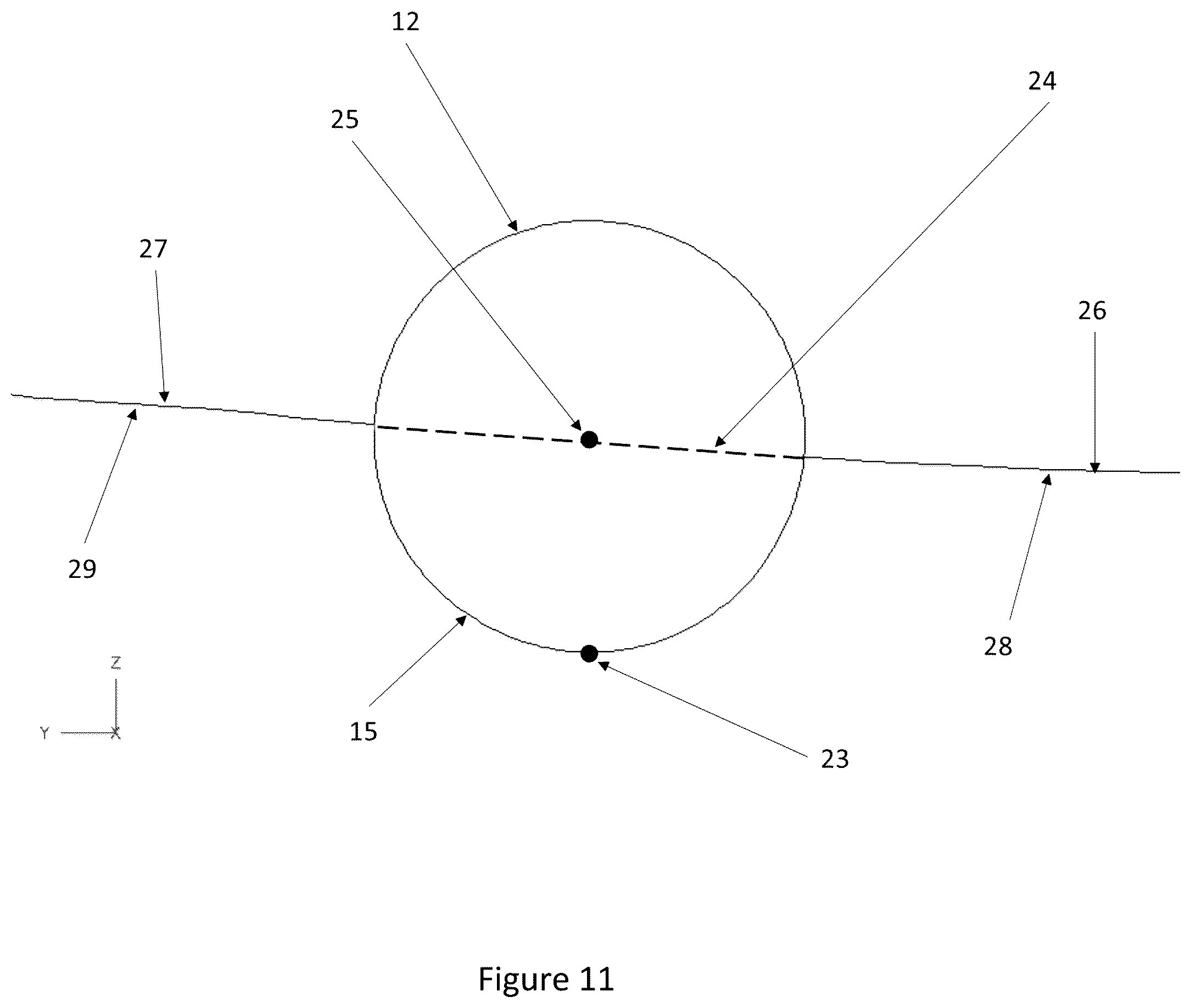 Patent US12129025 Figure 11 – Supersonic aircraft