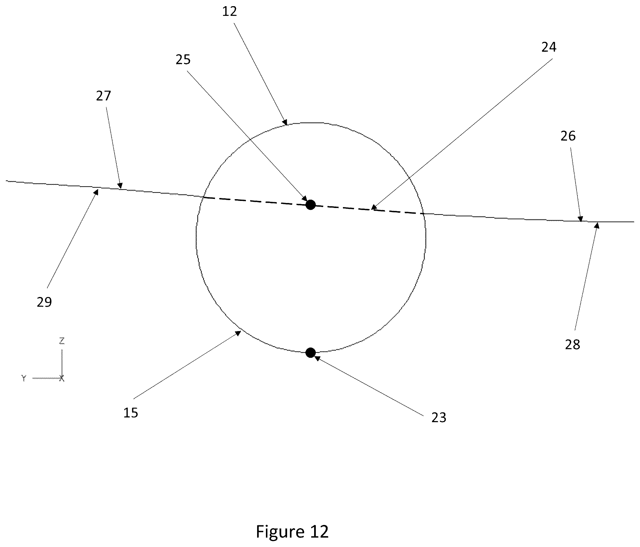 Patent US12129025 Figure 12 – Supersonic aircraft