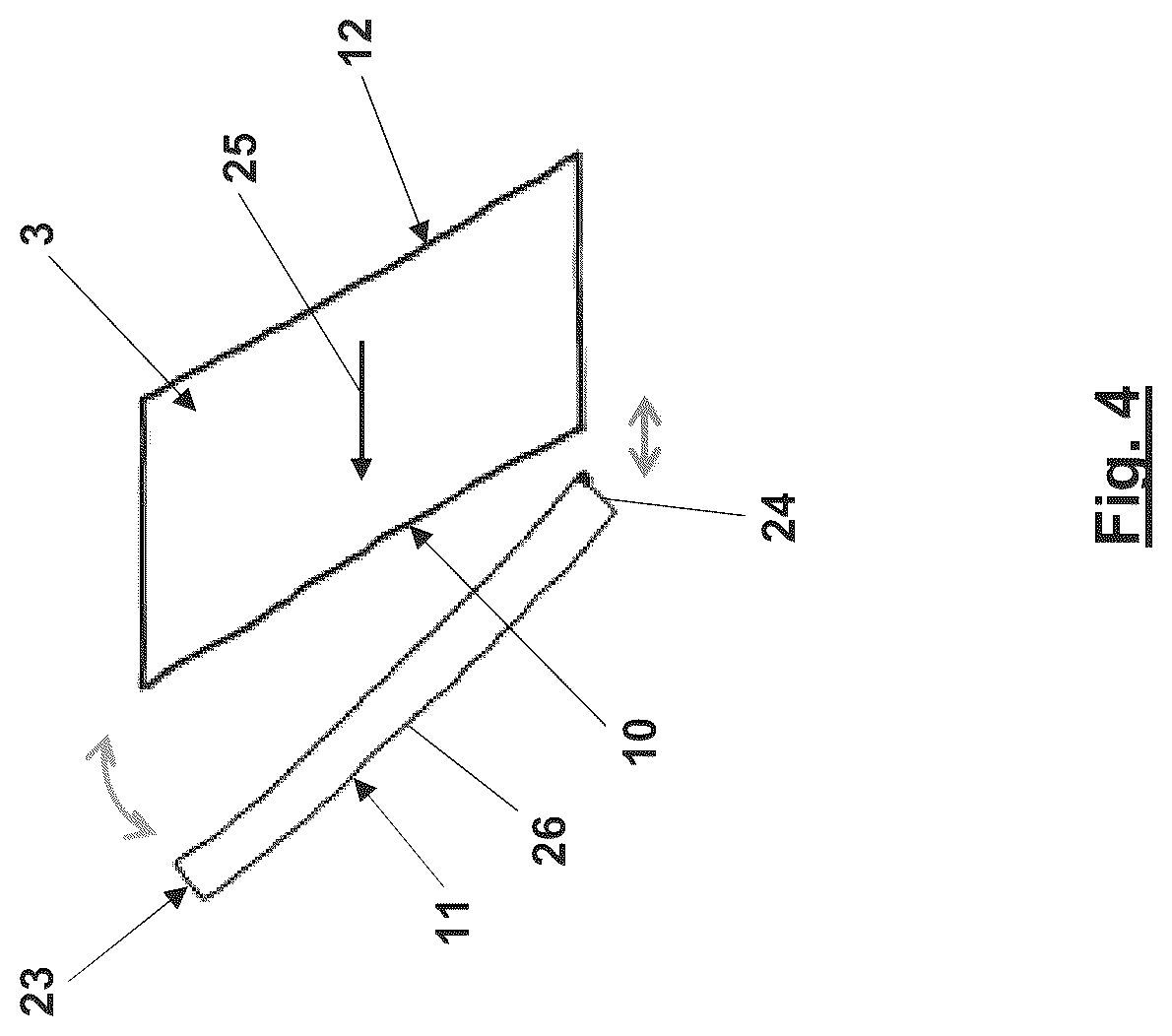 Patent US12129028 Figure 3 – Method and device for expanding the flight envelope of a commercial aircraft