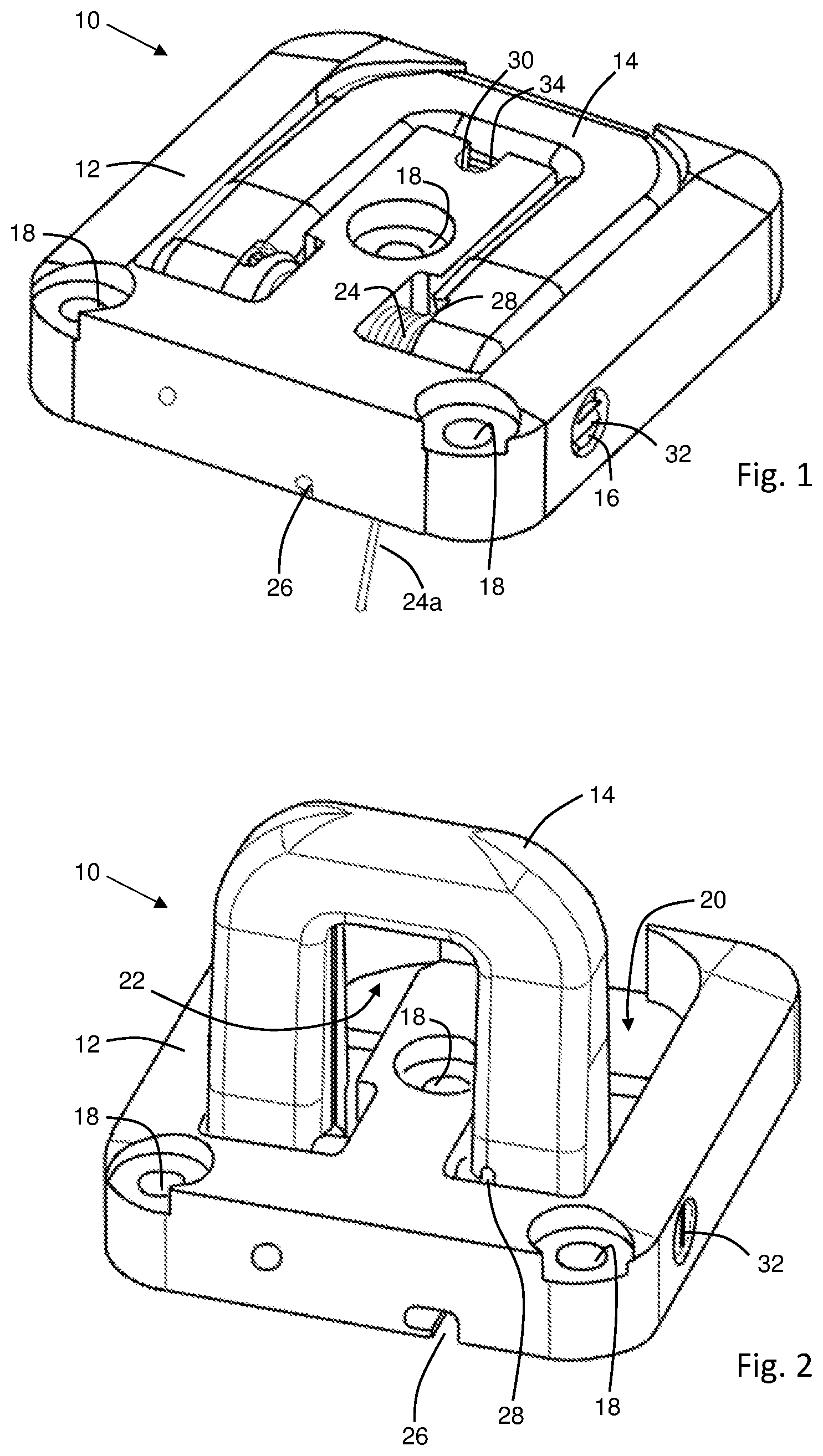 Patent US12129029 Figure 1 – Store suspension lug