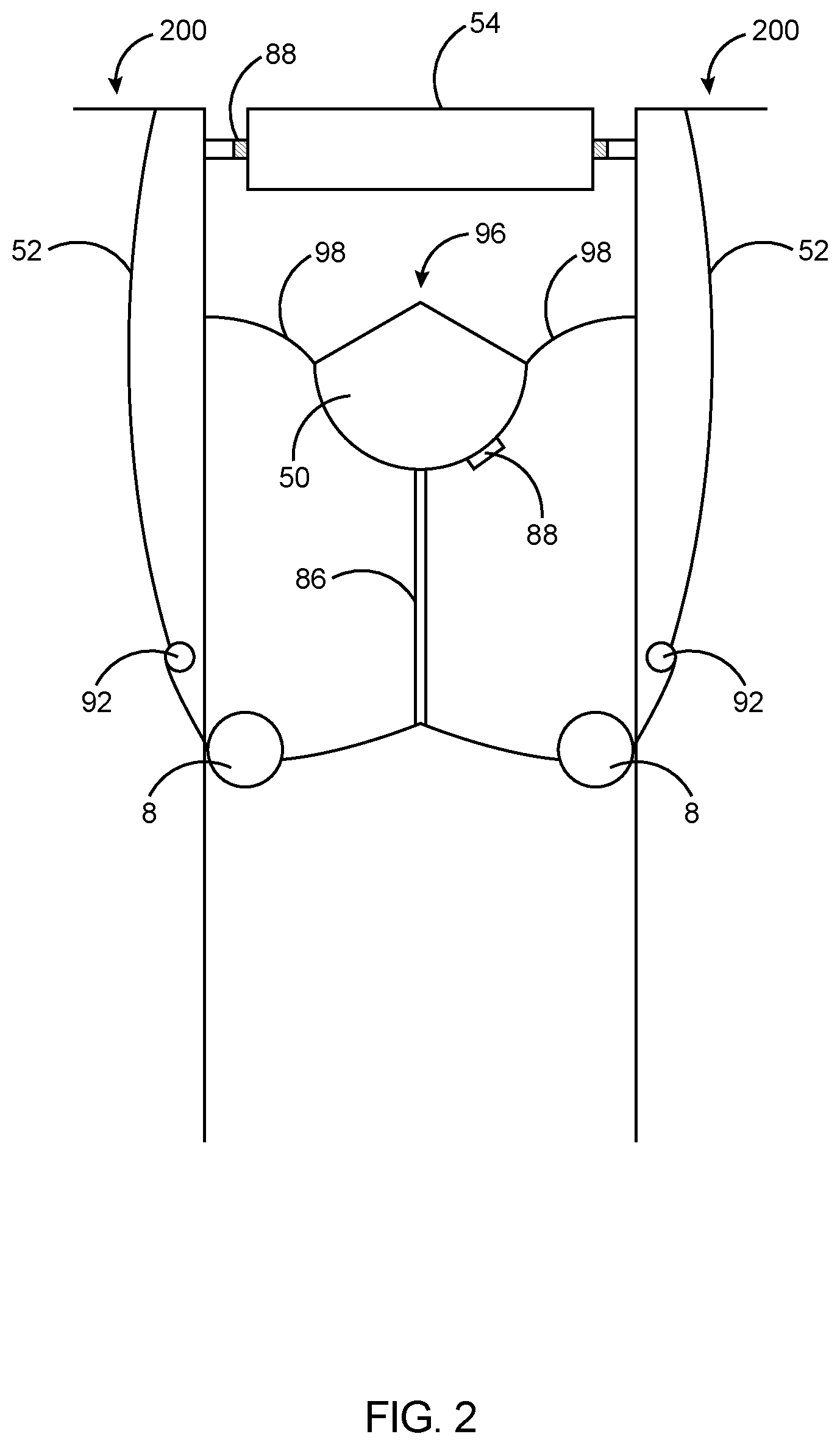 Patent US12129030 Figure 2 – Fire resistant aerial vehicle for suppressing widespread fires