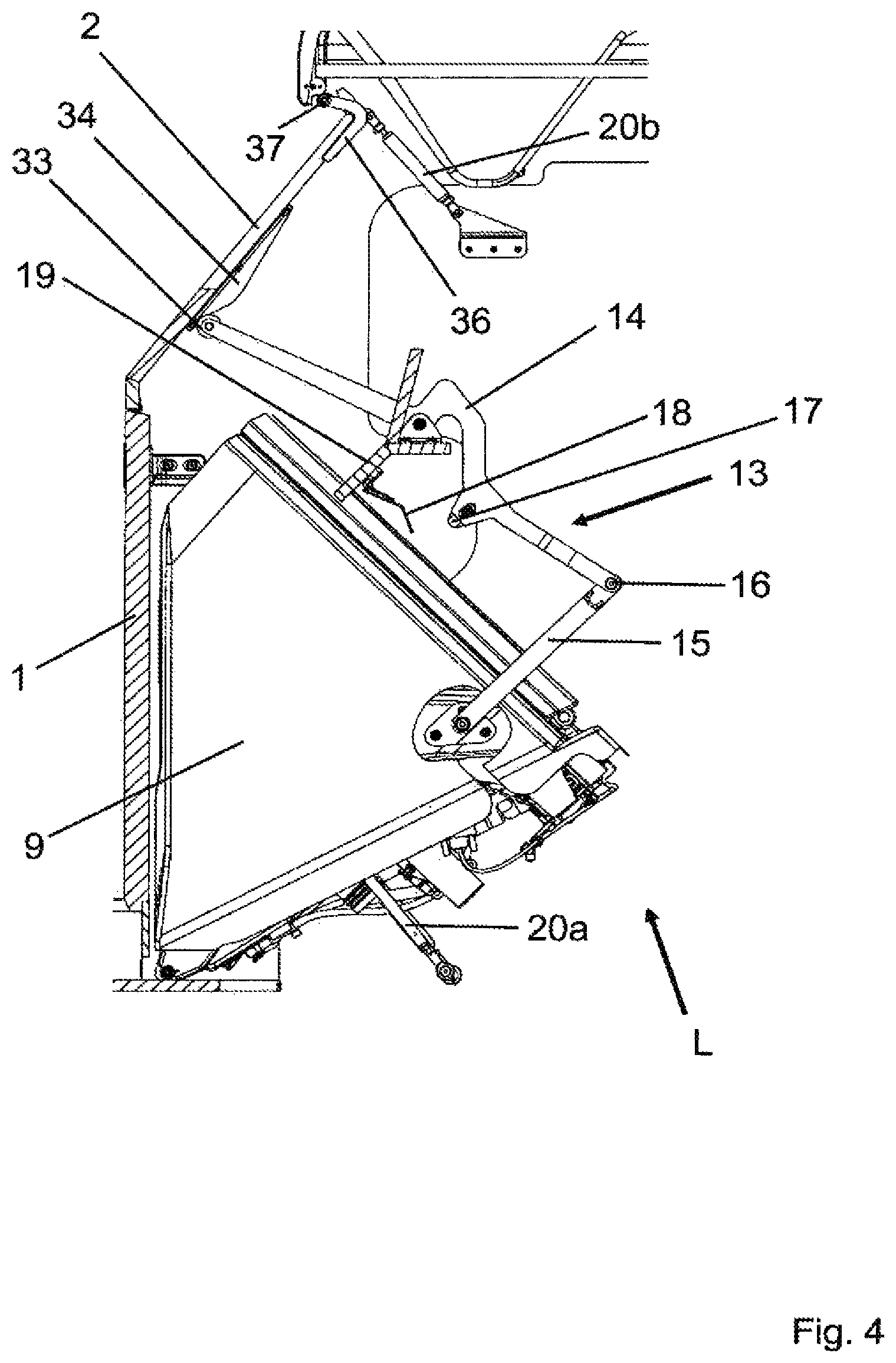 Patent US12129032 Figure 4 – Lavatory arrangement