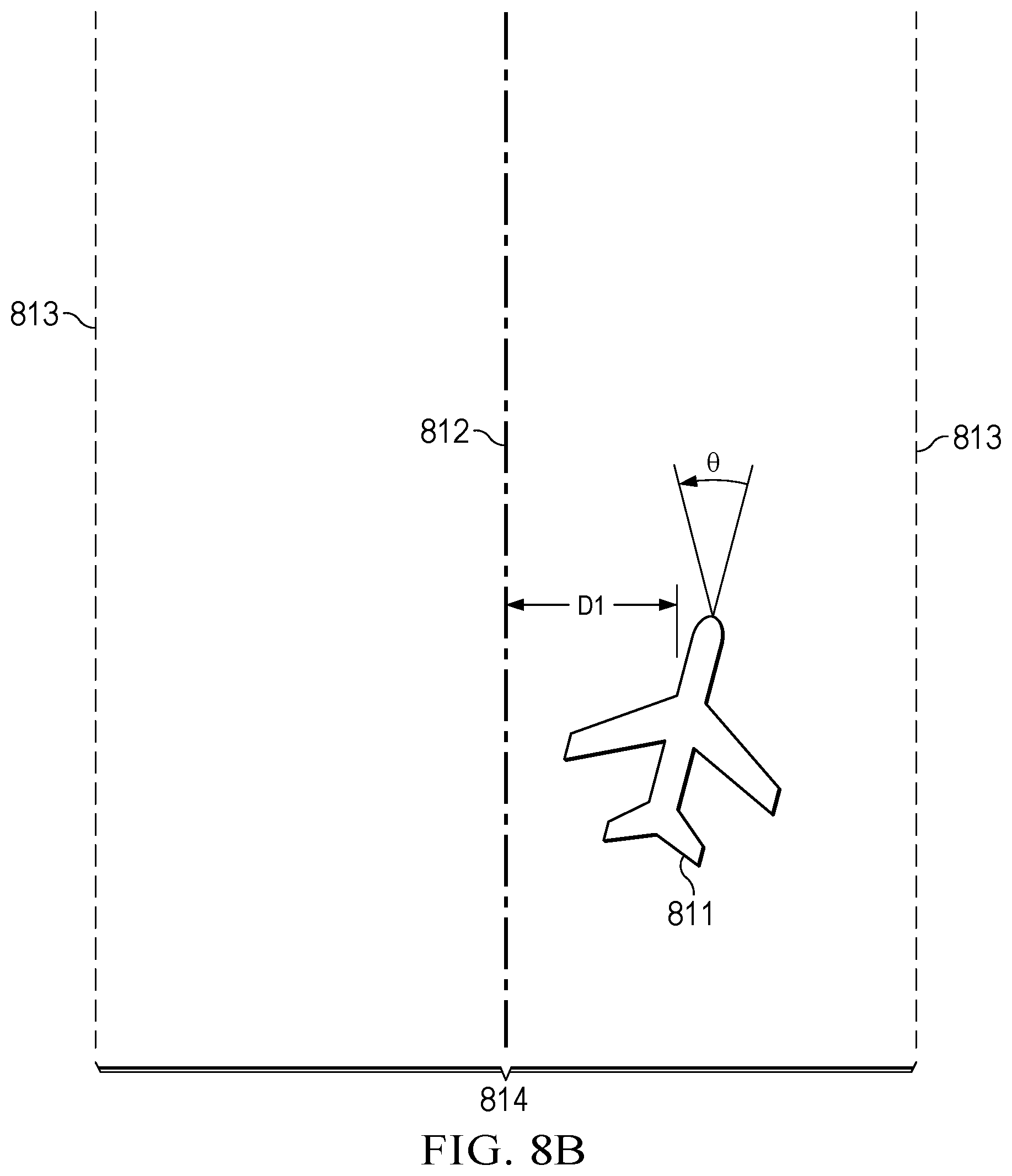 Patent US12129033 Figure 8 – Aircraft restraint system with haptic signaling