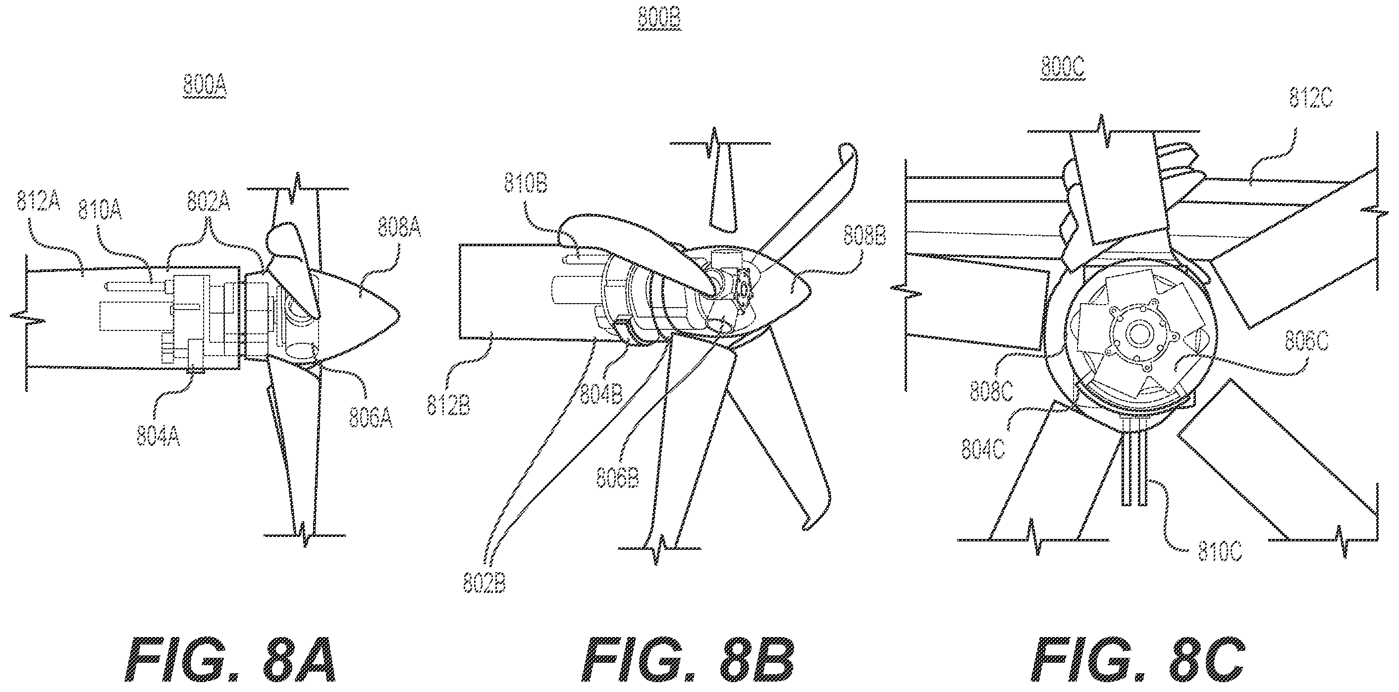 Patent US12129040 Figure 8 – Systems and methods for oil management in gearboxes for eVTOL aircraft