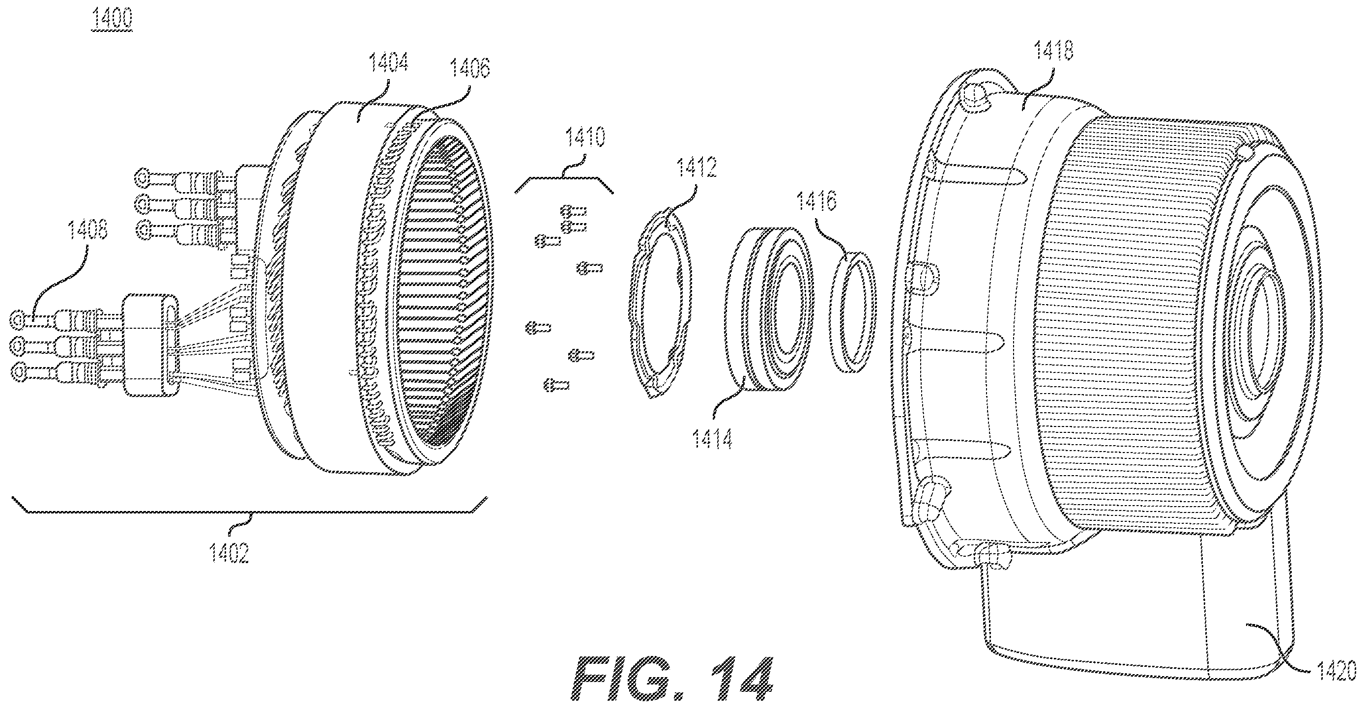 Patent US12129040 Figure 16 – Systems and methods for oil management in gearboxes for eVTOL aircraft