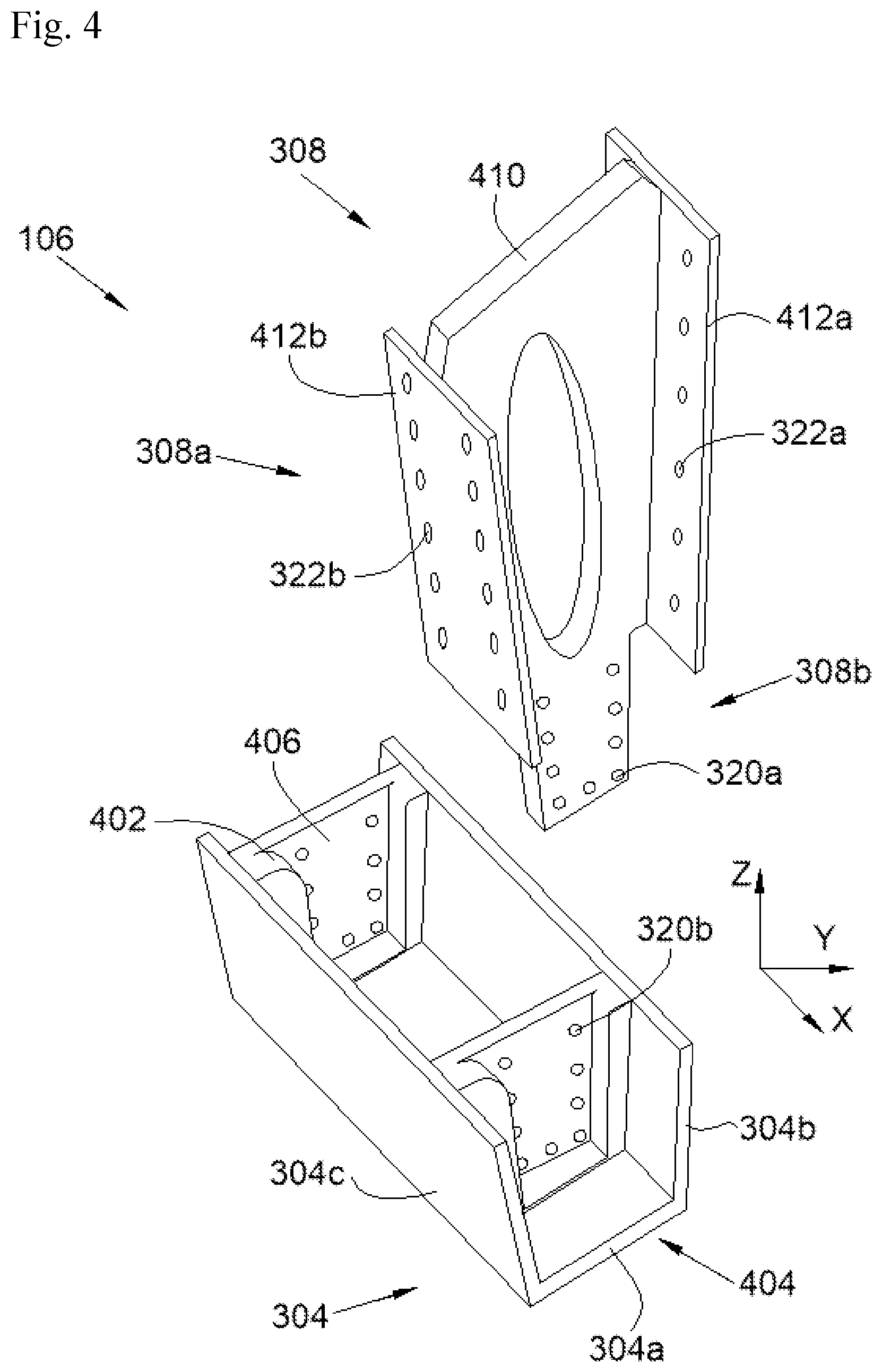 Patent US12129041 Figure 3 – Engine pylon for coupling a jet engine to a wing of an aircraft