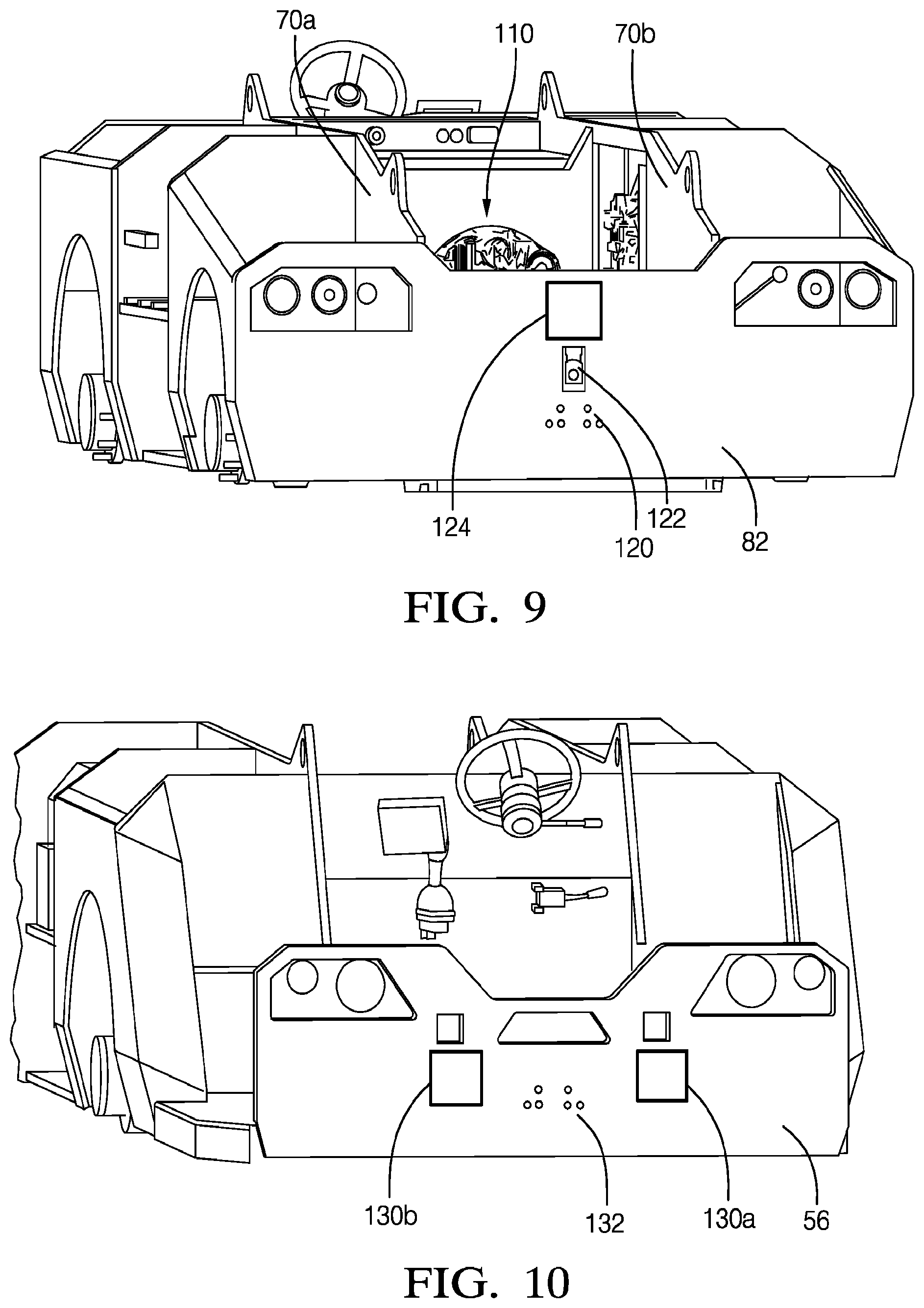 Patent US12129049 Figure 7 – Transmission arrangement for an electric pushback vehicle