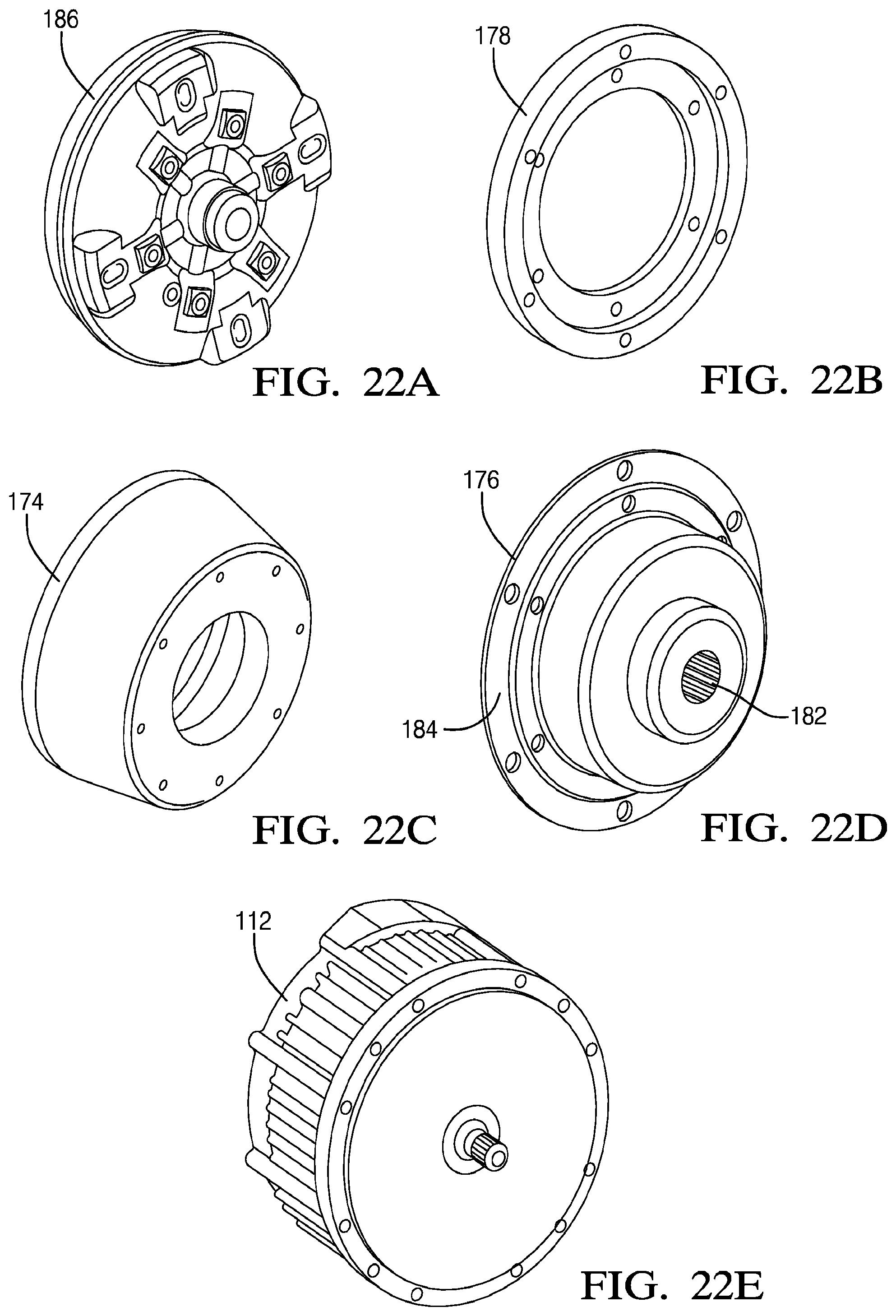 Patent US12129049 Figure 16 – Transmission arrangement for an electric pushback vehicle