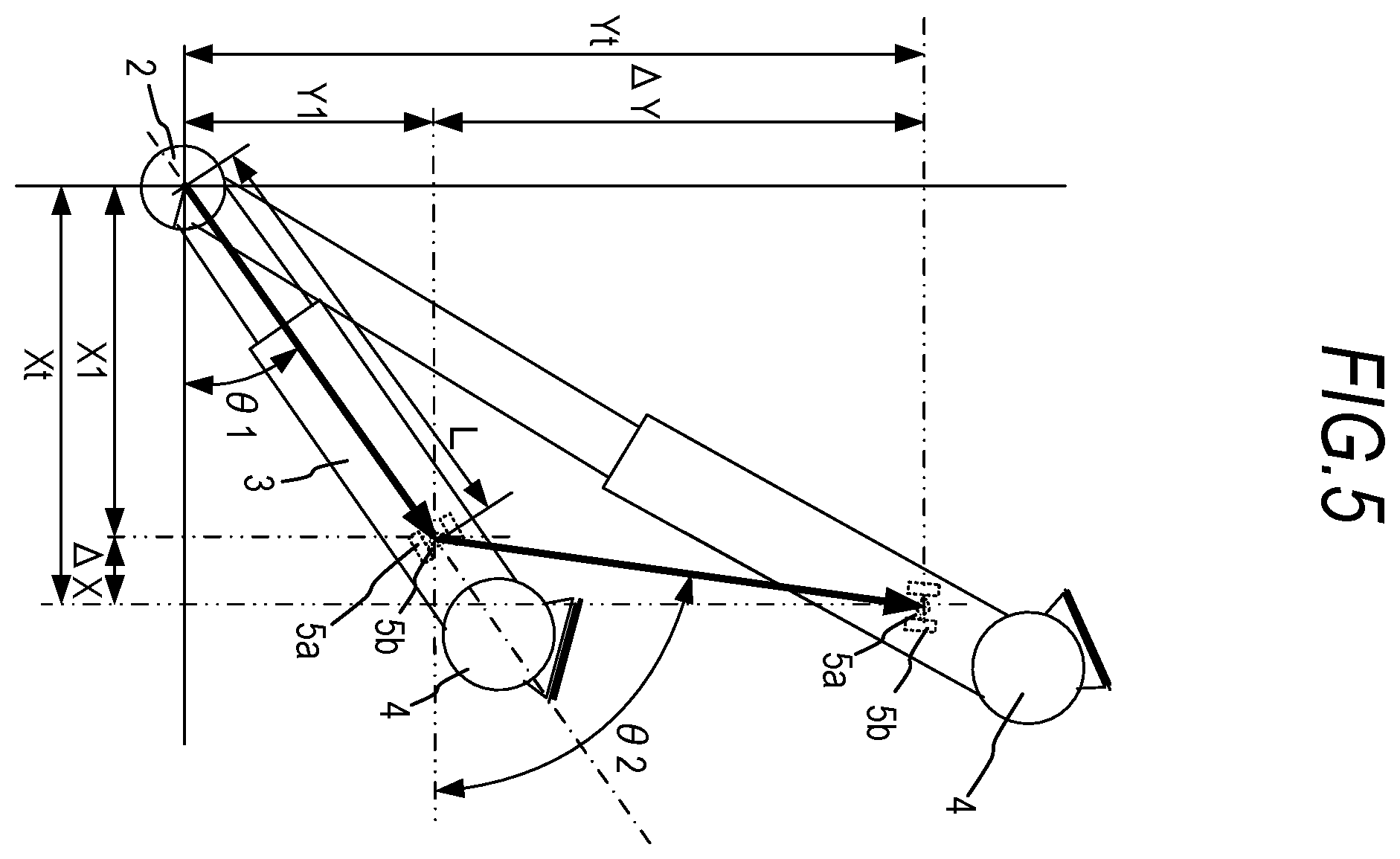 Patent US12129050 Figure 5 – Passenger boarding bridge having approach control function