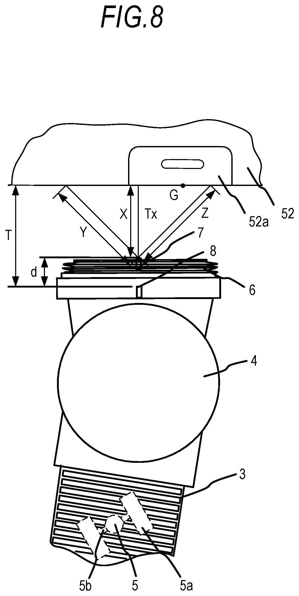 Patent US12129050 Figure 8 – Passenger boarding bridge having approach control function