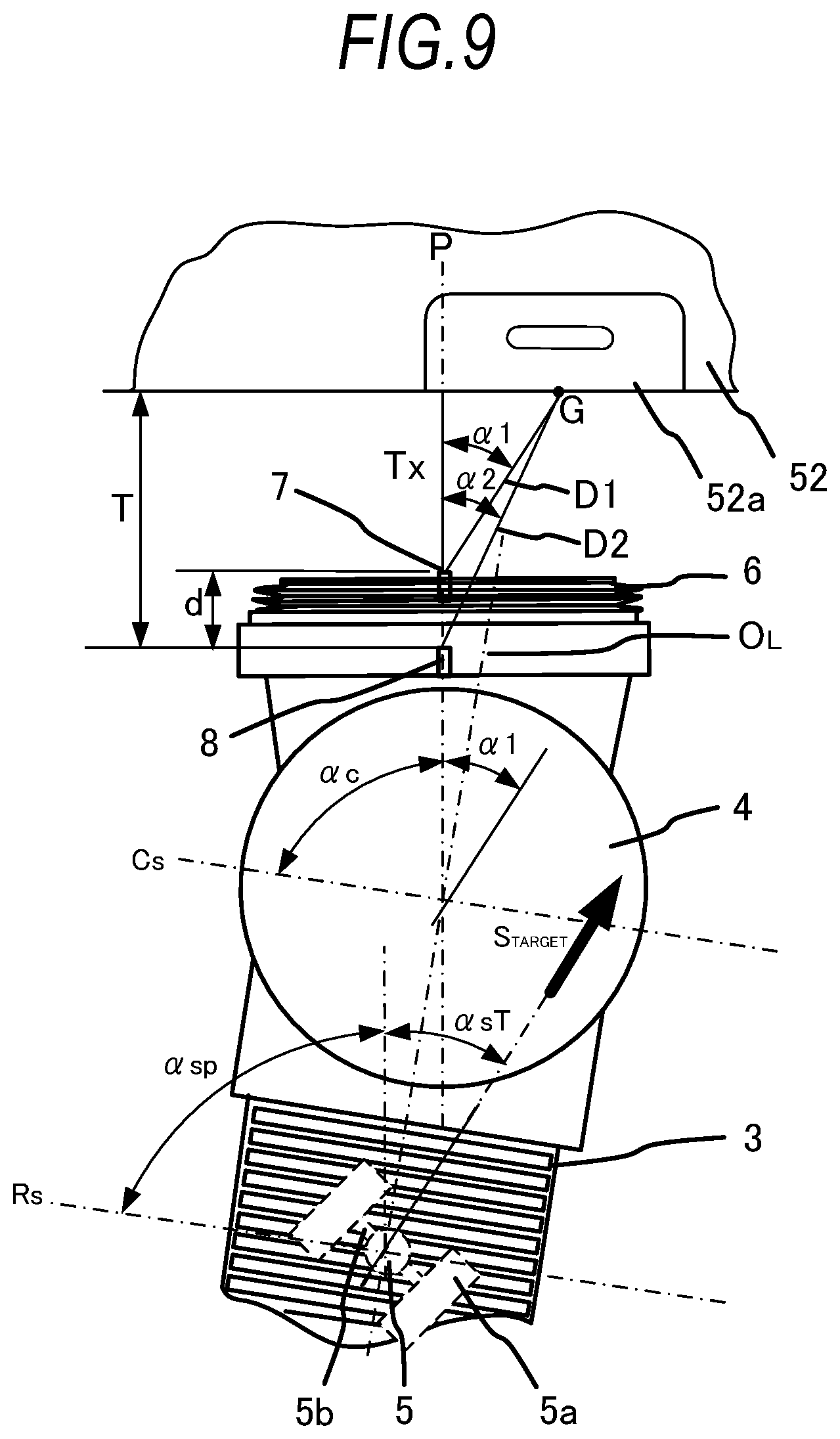 Patent US12129050 Figure 9 – Passenger boarding bridge having approach control function