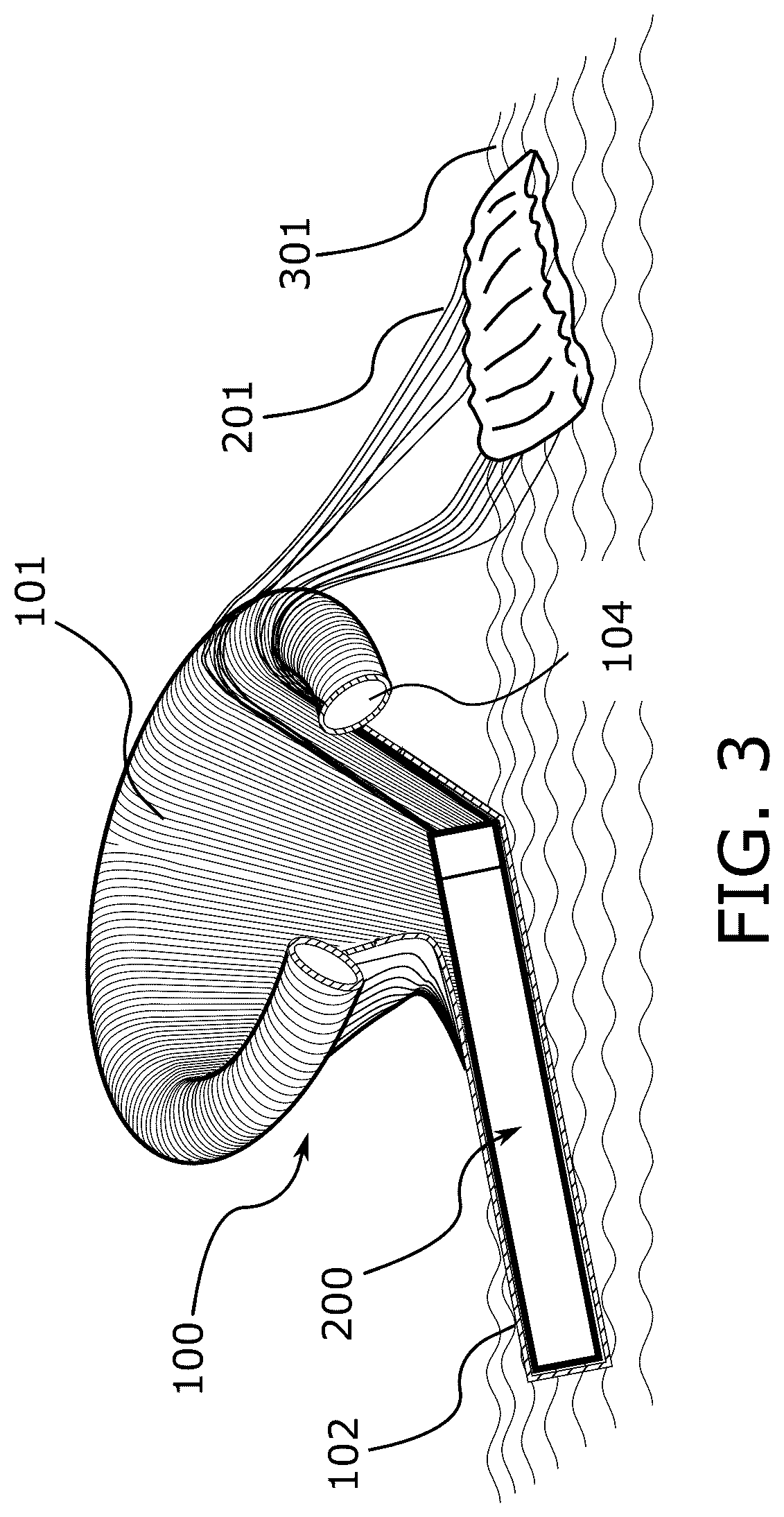 Patent US12129054 Figure 3 – VTOL aircraft-conducted soft capture, preserving and landing of spacecrafts