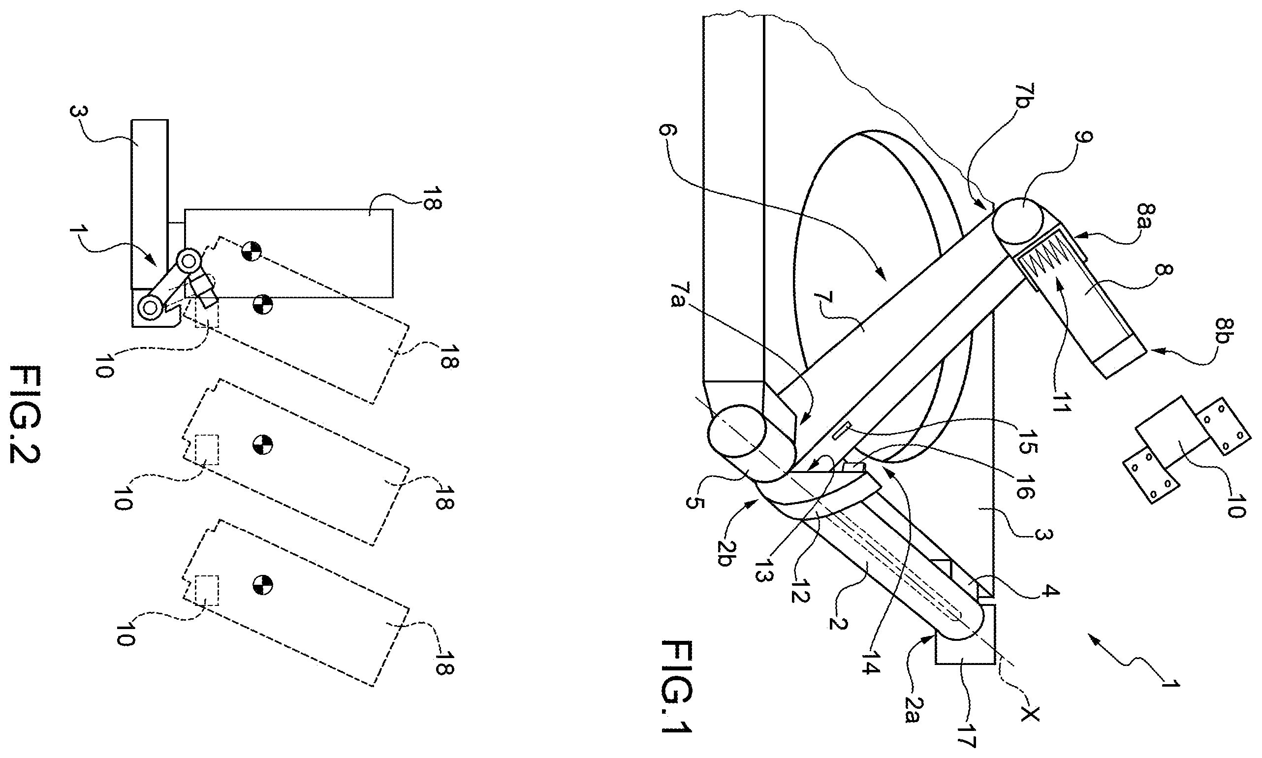 Patent US12129056 — System for the release of satellites from a launch vehicle — Figure 1