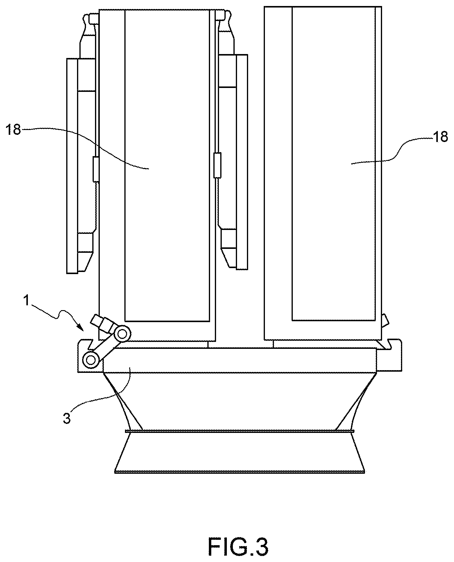 Patent US12129056 Figure 2 – System for the release of satellites from a launch vehicle