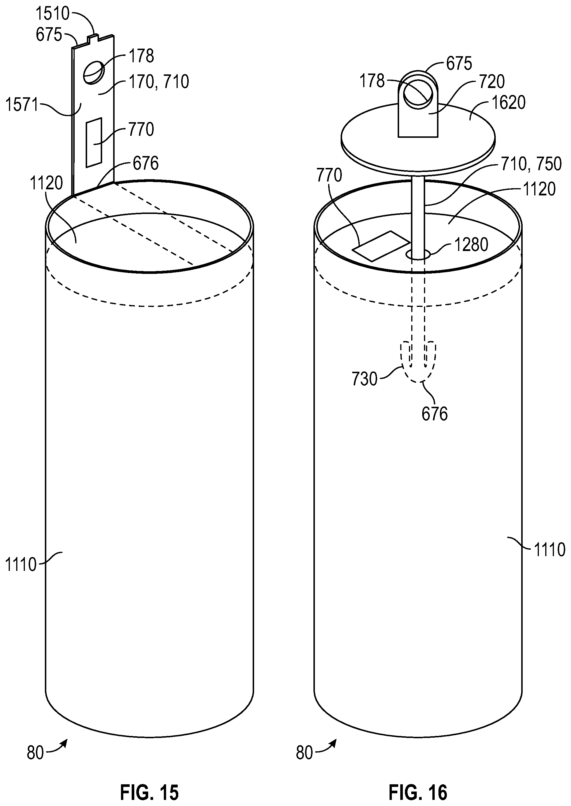 Patent US12129064 Figure 8 – Hanger apparatus