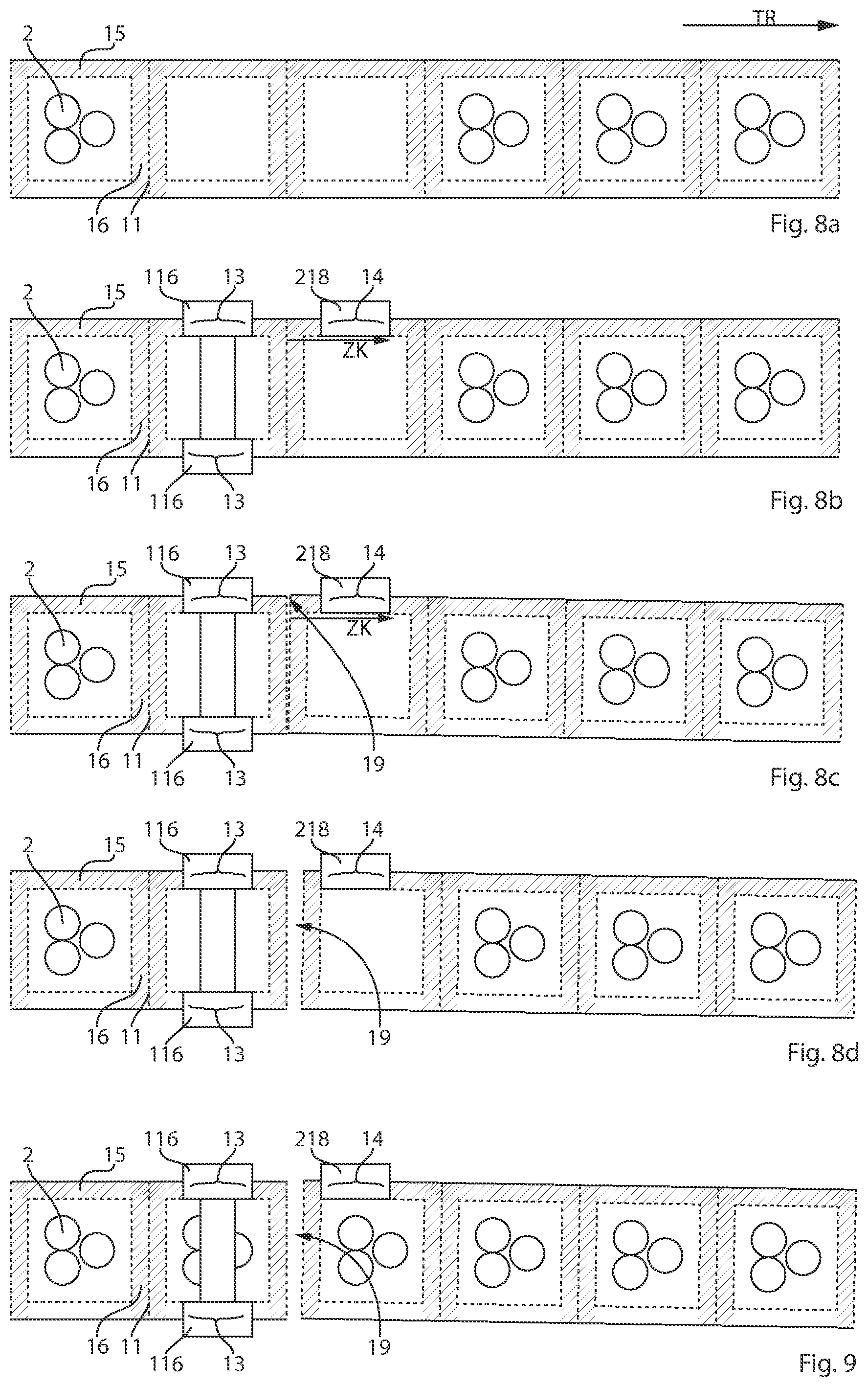 Patent US12129067 Figure 6 – Separating device and method for separating a blister tube, and packaging device comprising a separating device