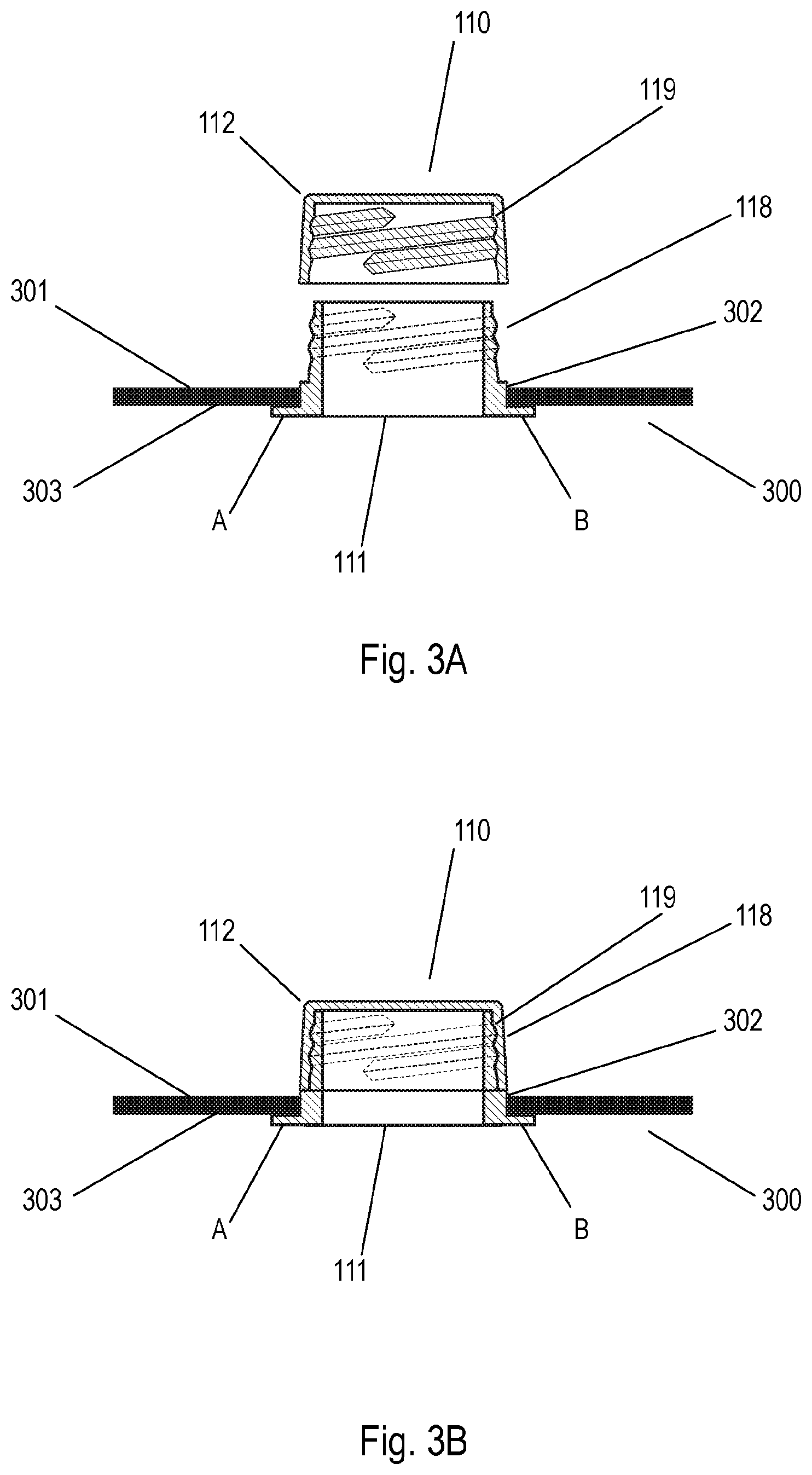 Patent US12129069 Figure 3 – System and method for producing packages provided with a reversible closing system