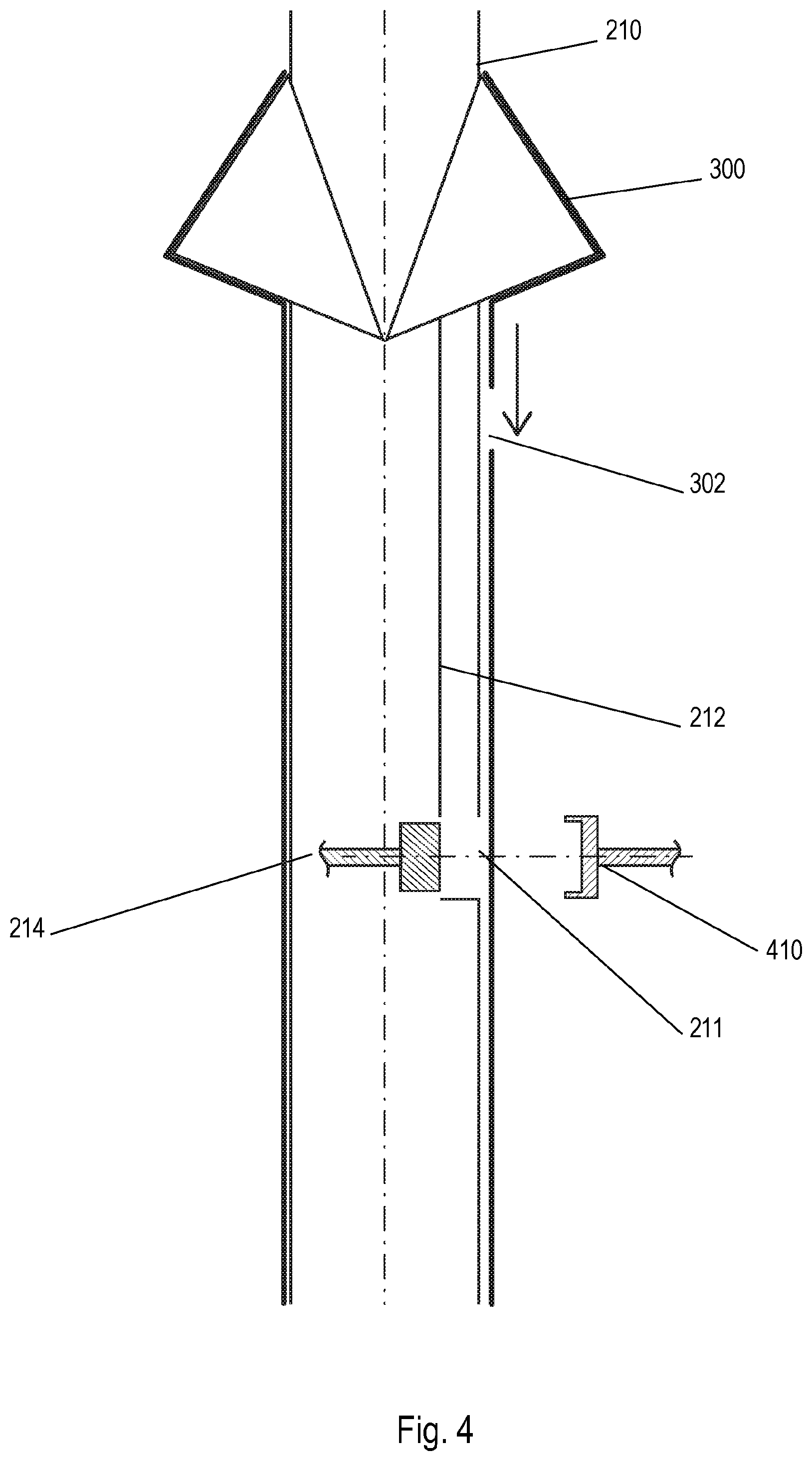 Patent US12129069 Figure 4 – System and method for producing packages provided with a reversible closing system