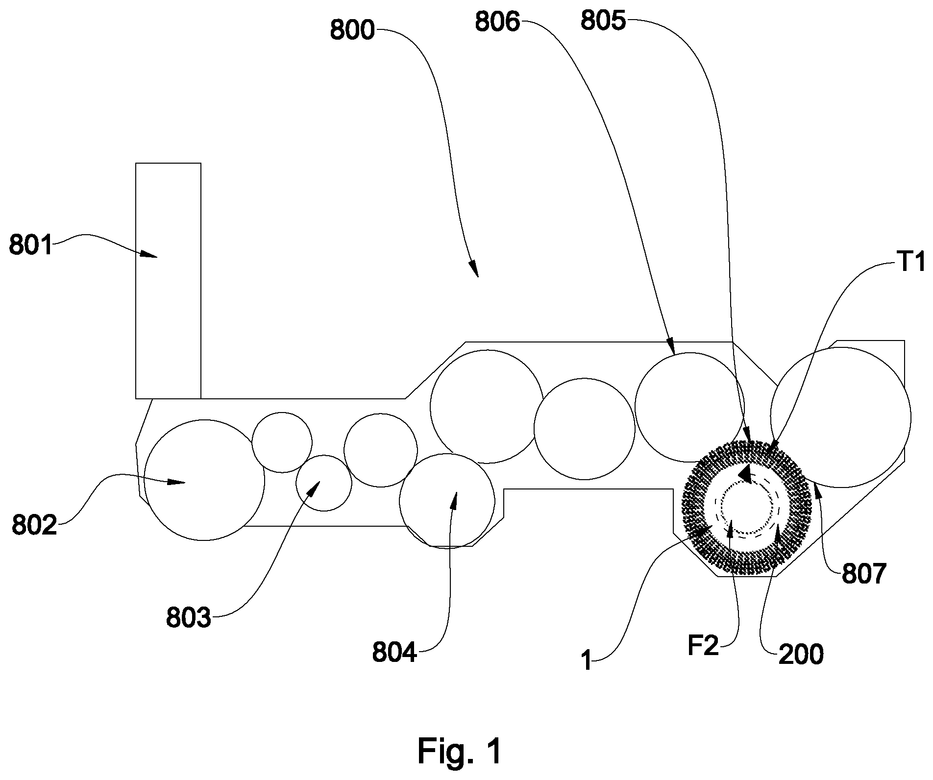 Patent US12129070 Figure 1 – Coupling device for coupling a component to an article