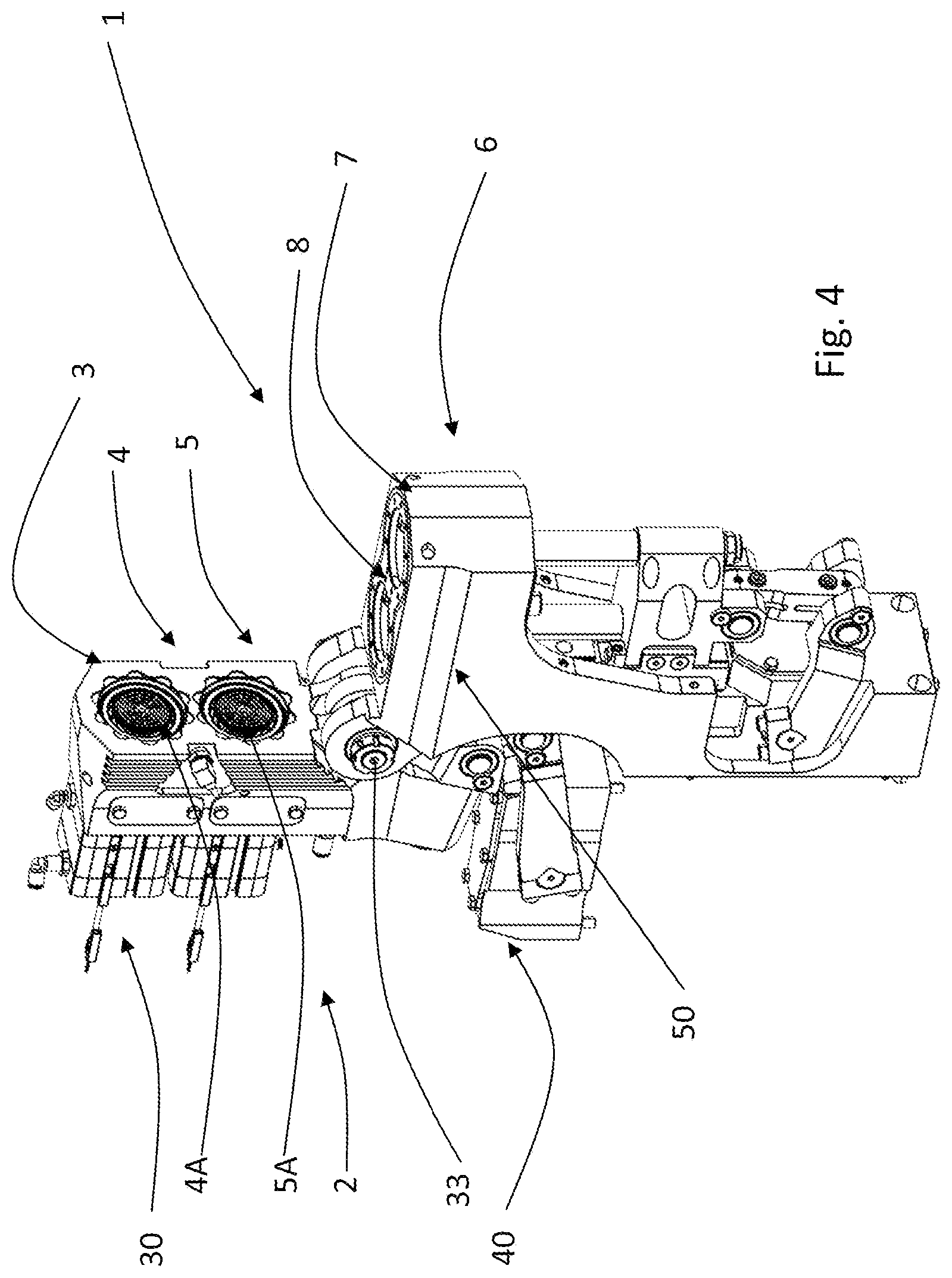 Patent US12129070 Figure 5 – Coupling device for coupling a component to an article