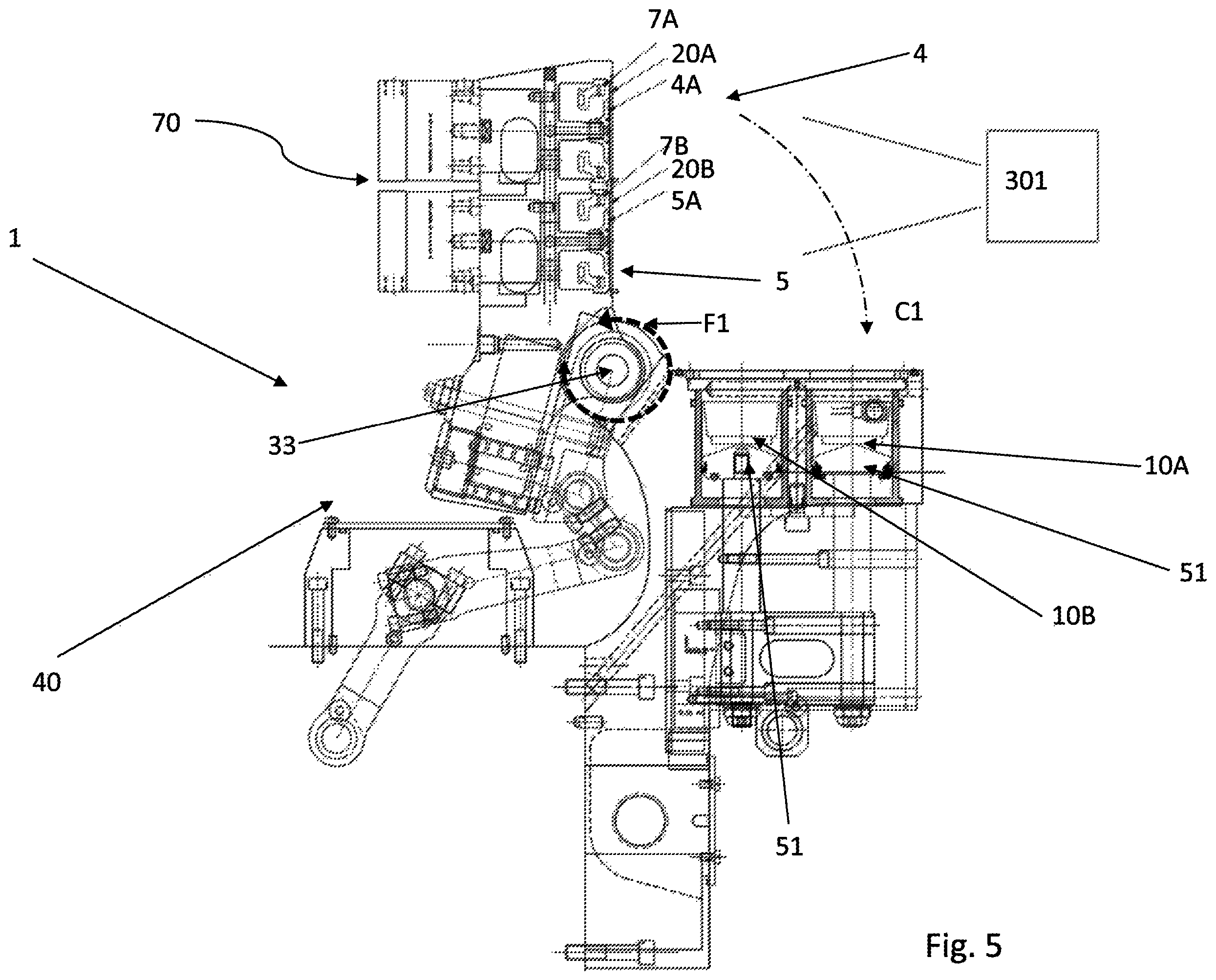 Patent US12129070 Figure 6 – Coupling device for coupling a component to an article