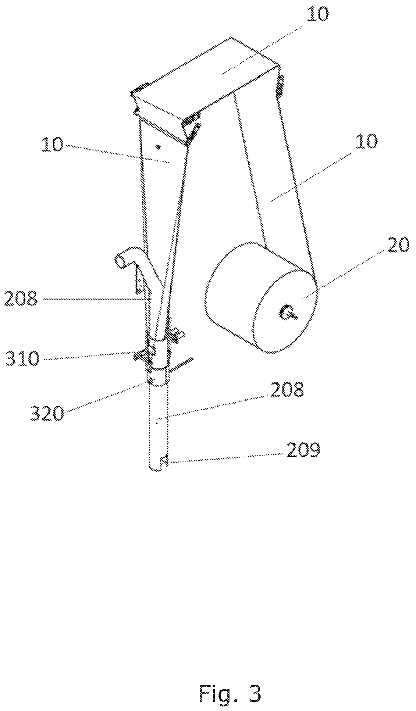 Patent US12129071 Figure 3 – Apparatus for line production of plant growth medium pots or bags