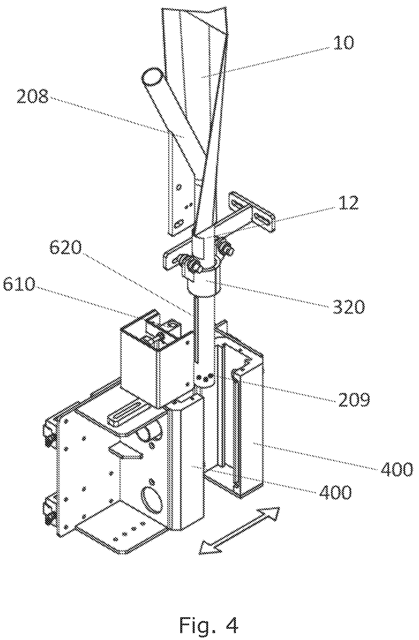 Patent US12129071 Figure 4 – Apparatus for line production of plant growth medium pots or bags