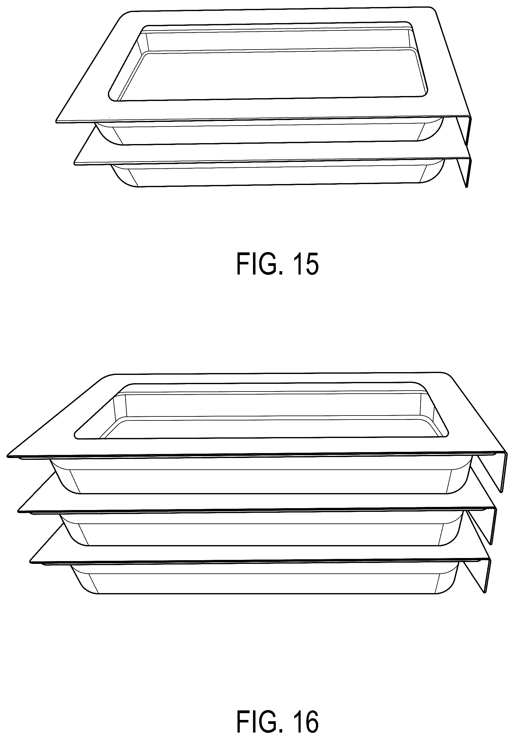 Patent US12129074 Figure 8 – Food container stacking device