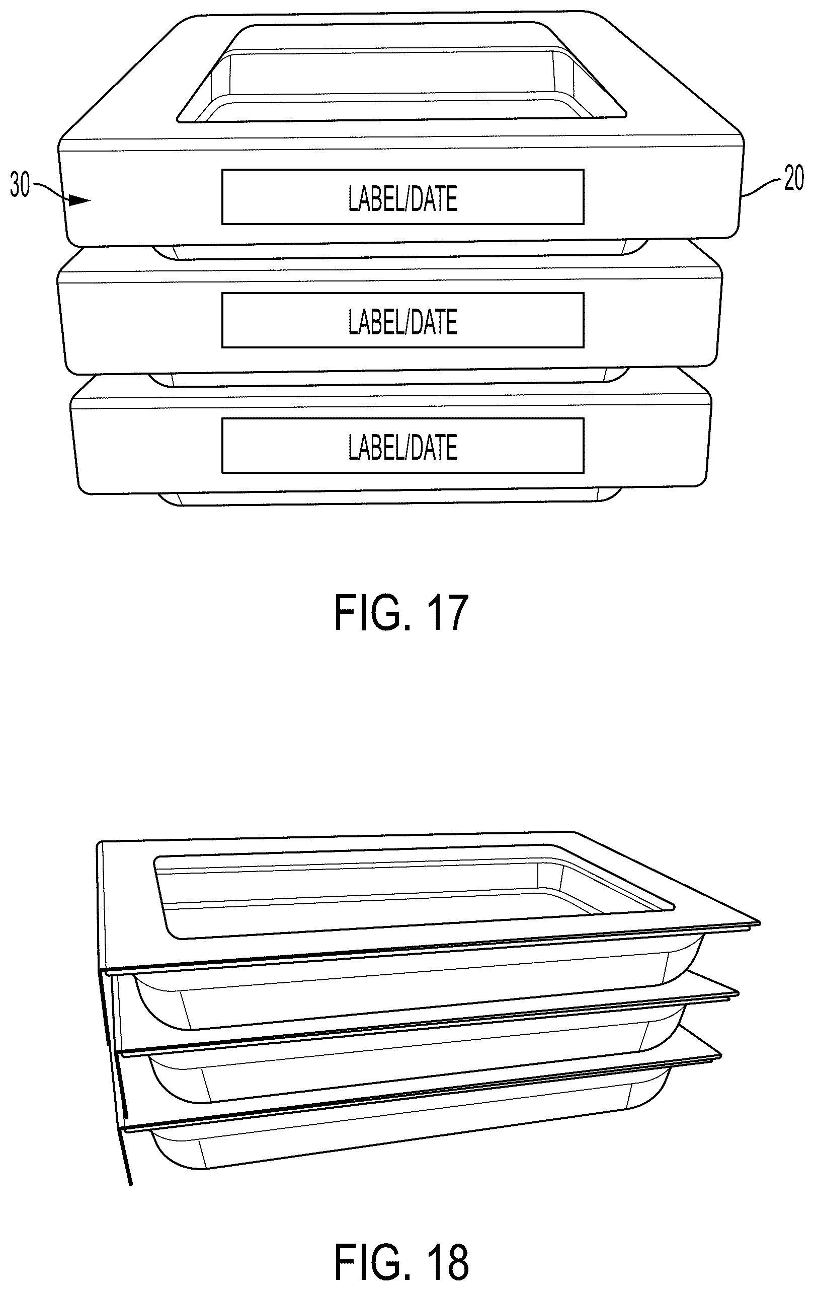 Patent US12129074 Figure 9 – Food container stacking device