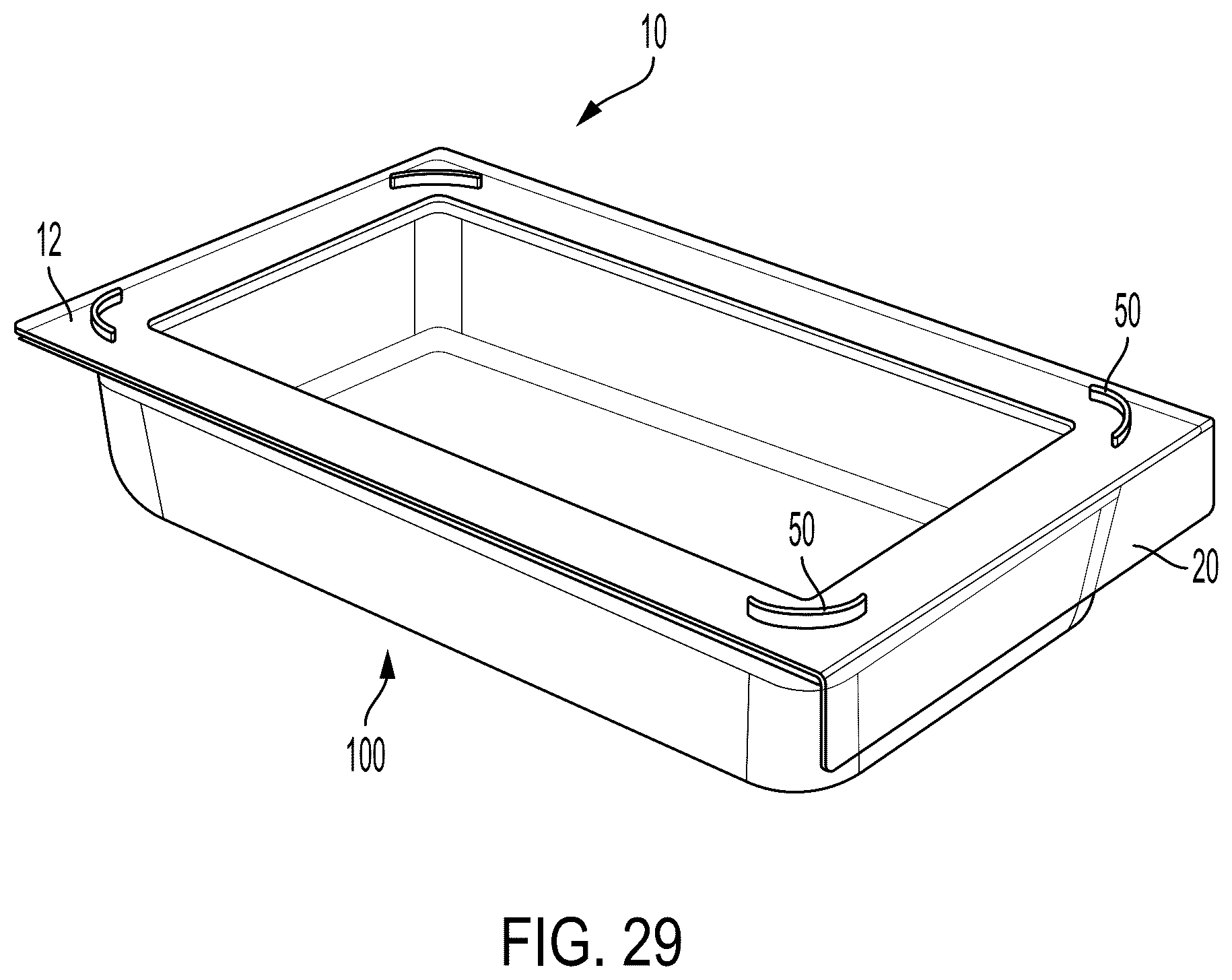 Patent US12129074 Figure 15 – Food container stacking device