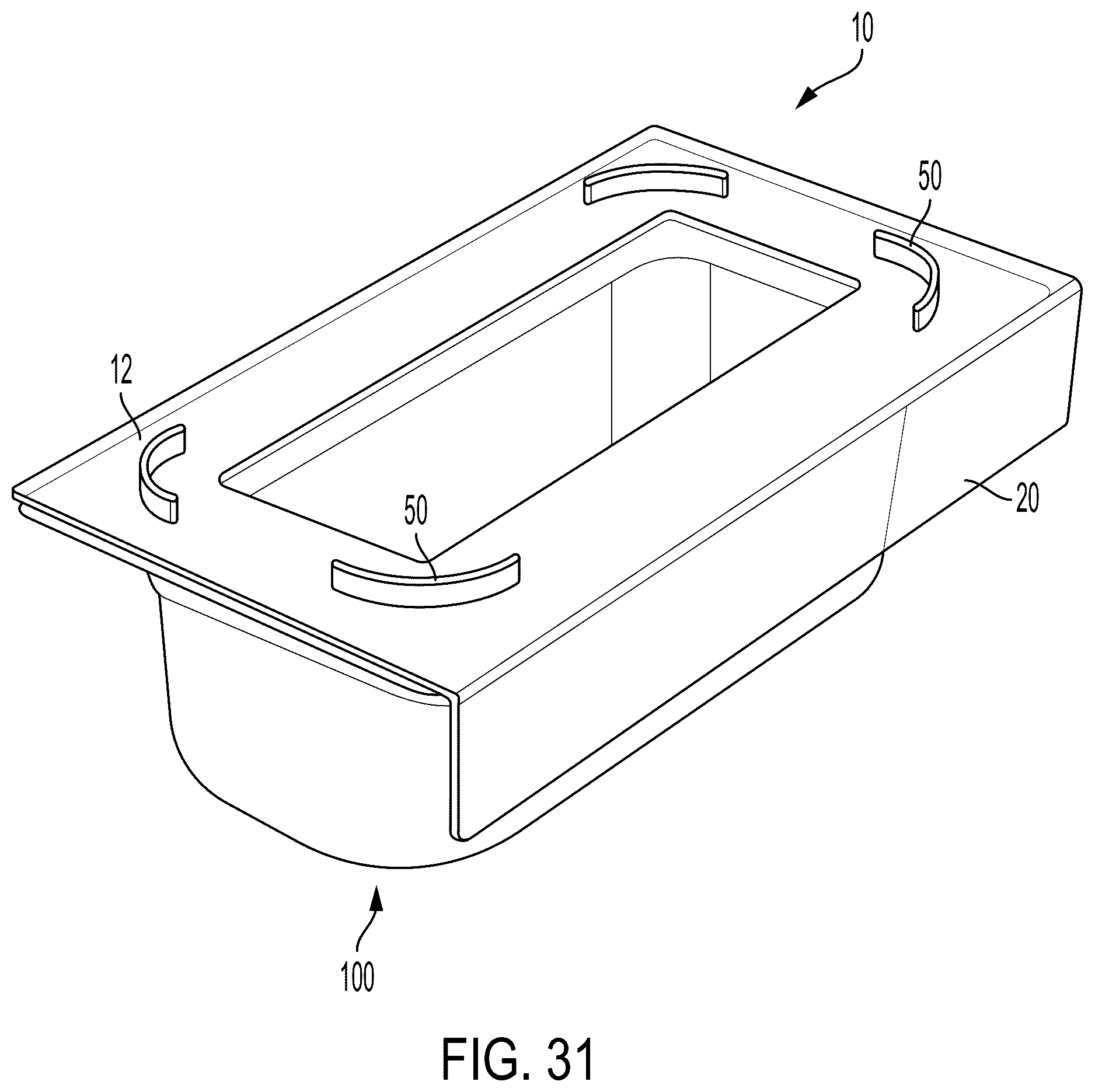 Patent US12129074 Figure 17 – Food container stacking device