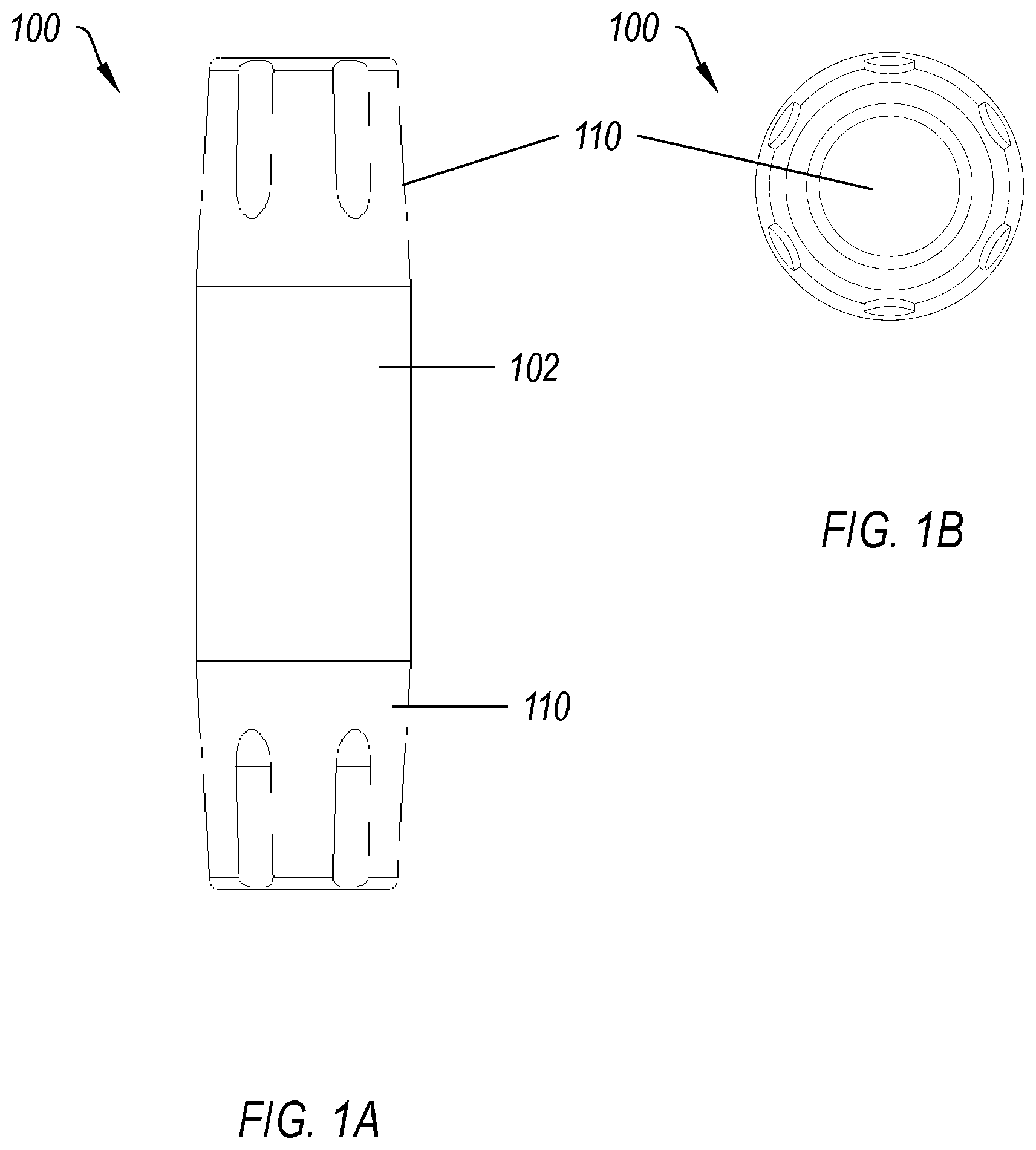 Patent US12129076 Figure 1 – Flask with attached tumblers
