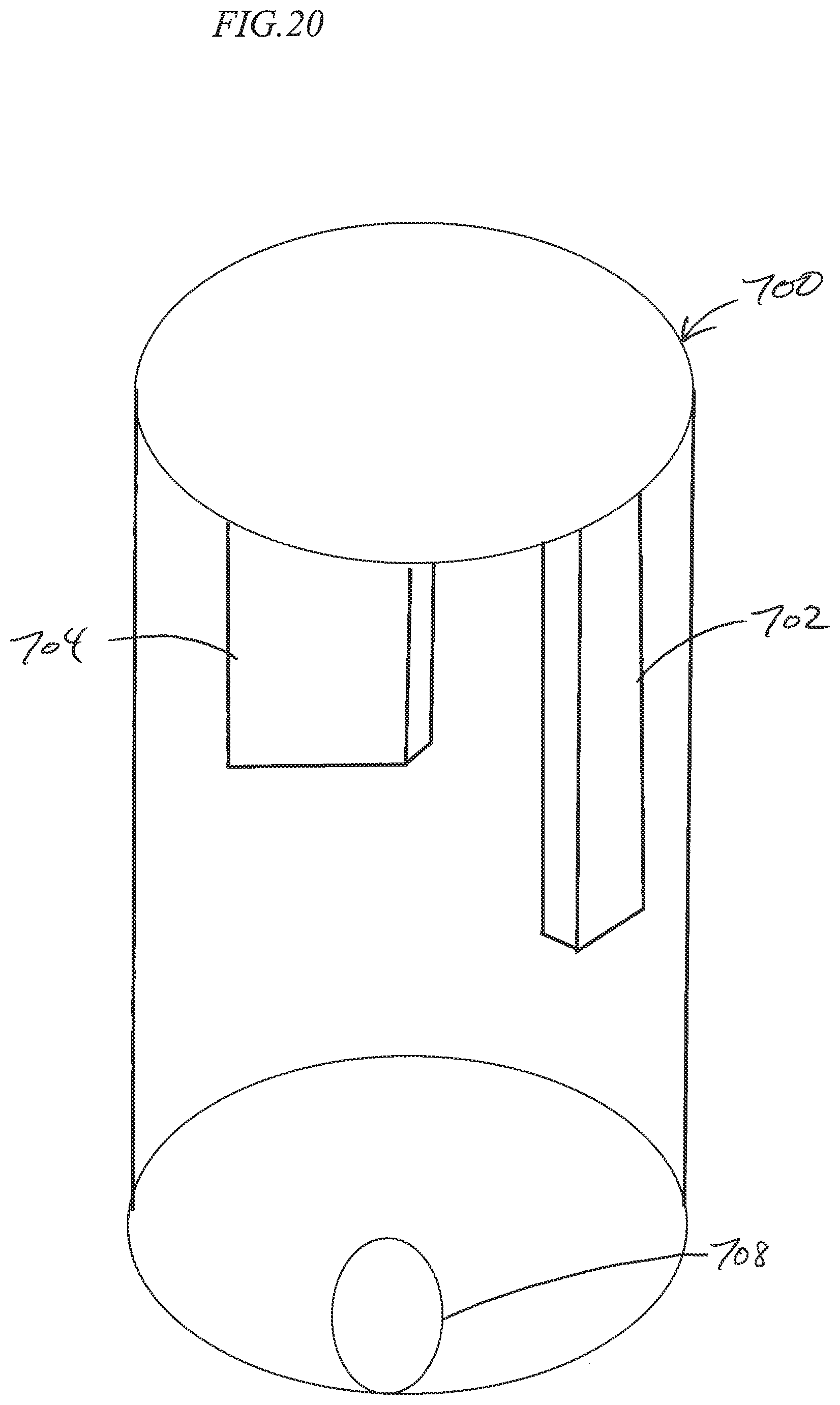 Patent US12129077 Figure 20 – Apparatus and method for holding objects in a container