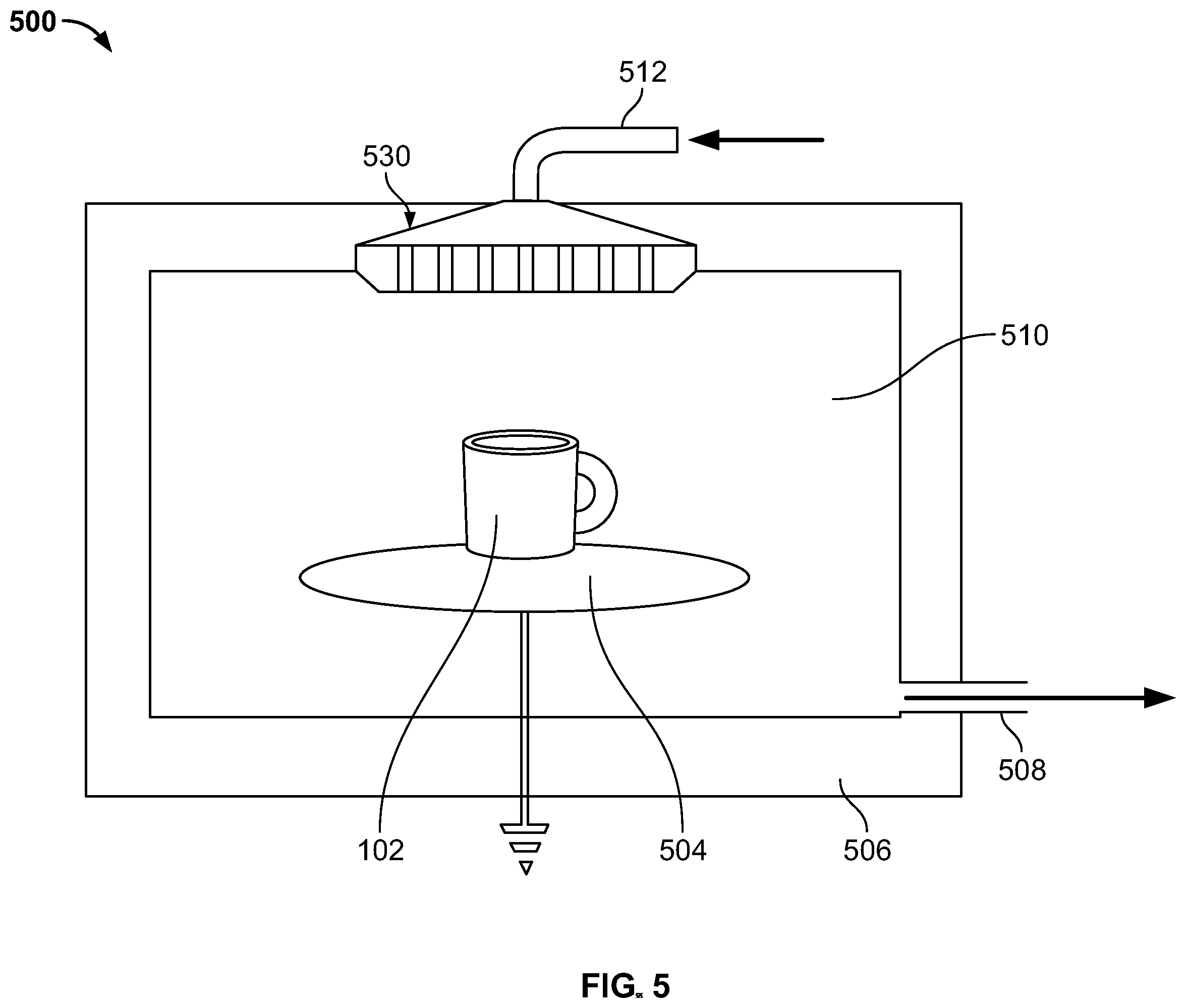 Patent US12129078 Figure 5 – Surface coating of drinkware