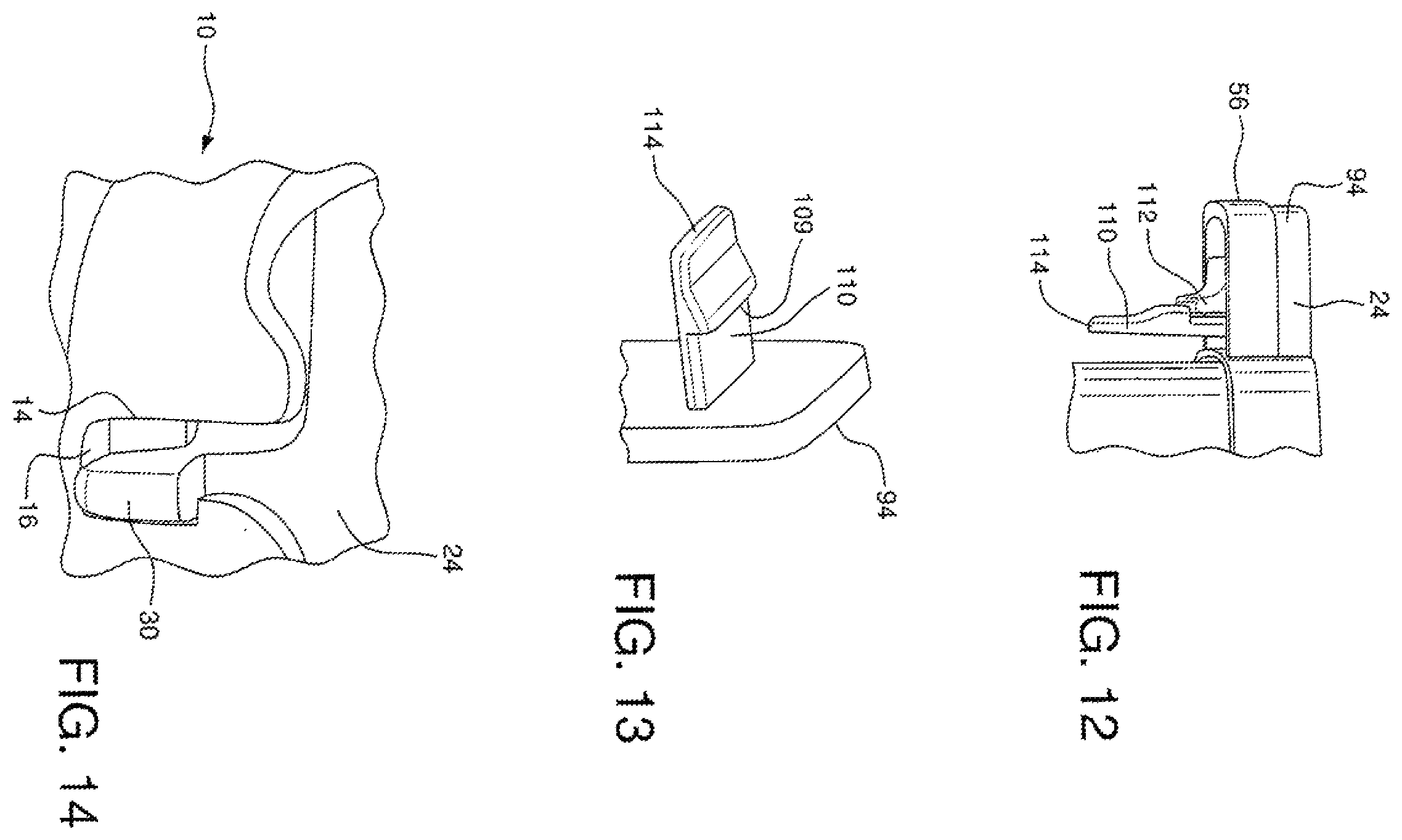 Patent US12129080 Figure 8 – Tab release child safety feature