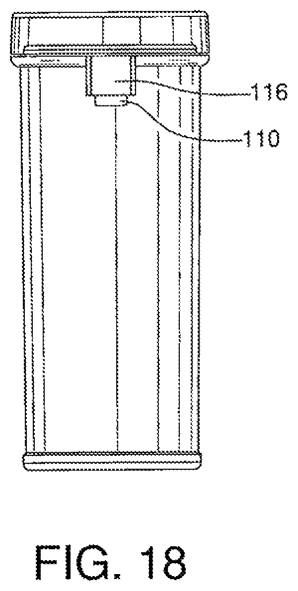 Patent US12129080 Figure 11 – Tab release child safety feature
