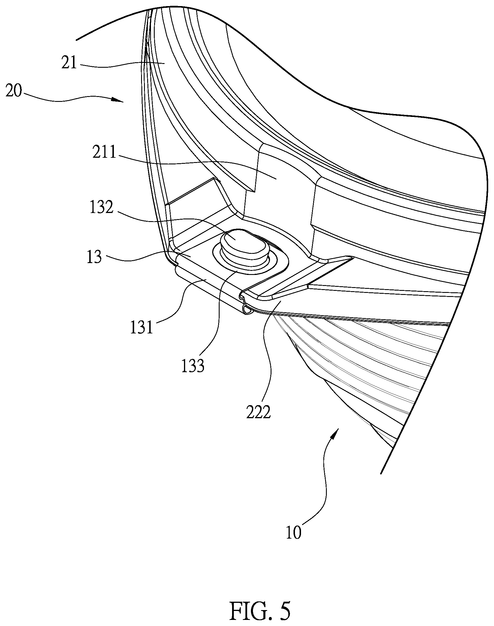 Patent US12129081 Figure 5 – Container