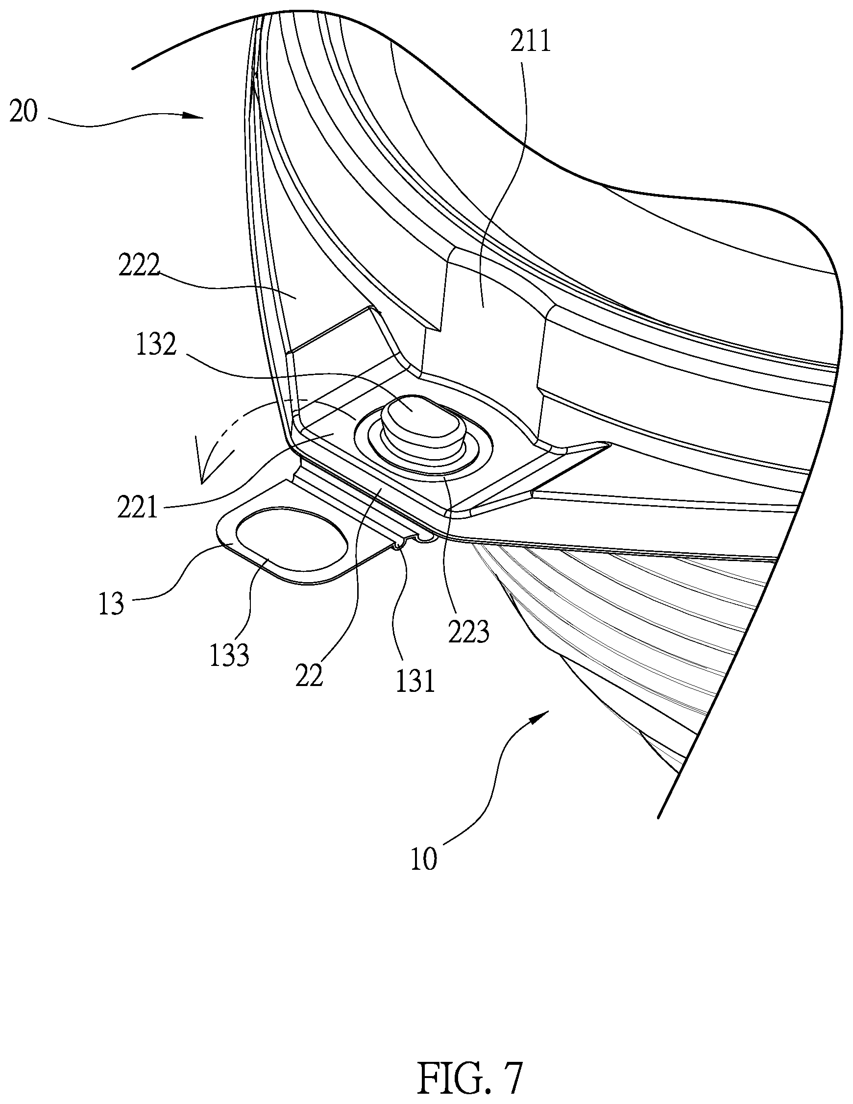 Patent US12129081 Figure 7 – Container