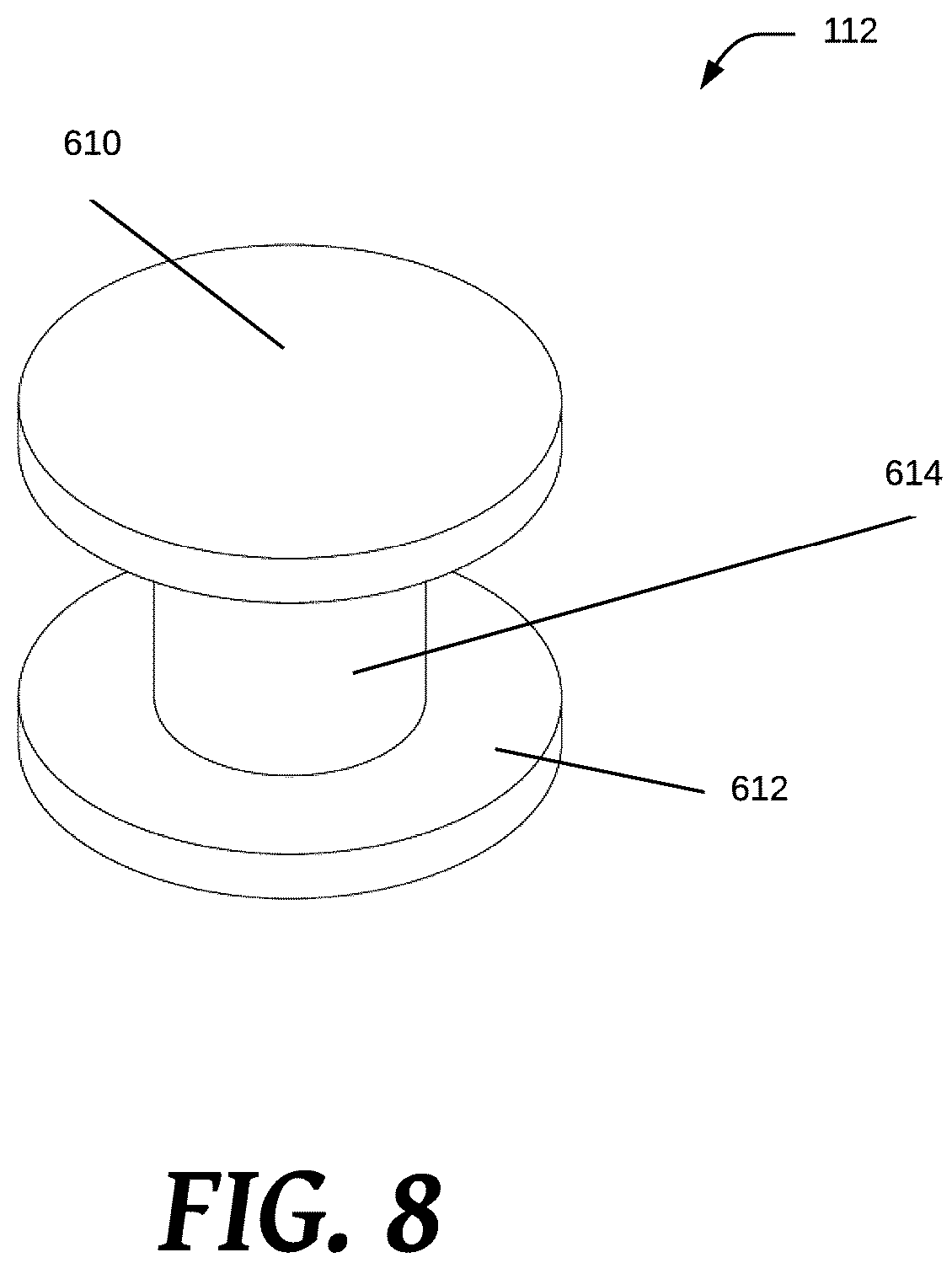 Patent US12129082 Figure 8 – Food storage container having attached lid