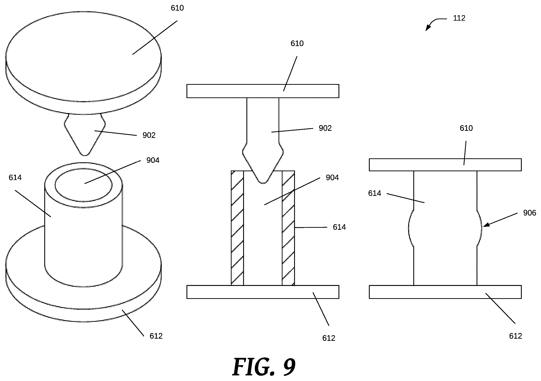 Patent US12129082 Figure 9 – Food storage container having attached lid