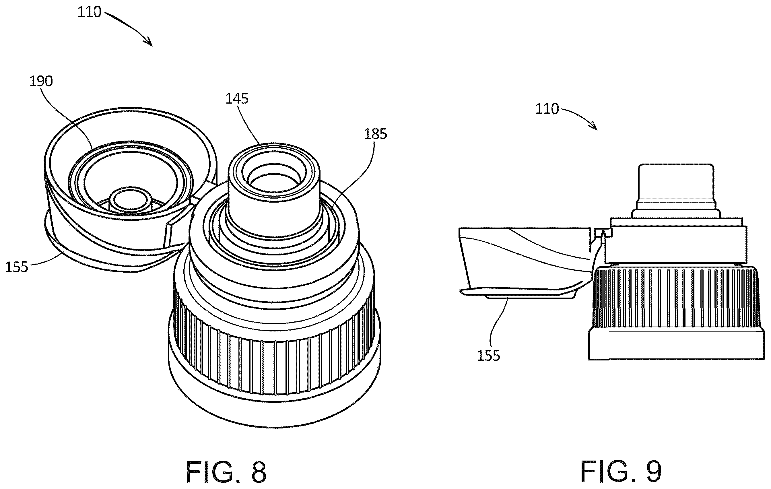 Patent US12129084 Figure 3 – Closure