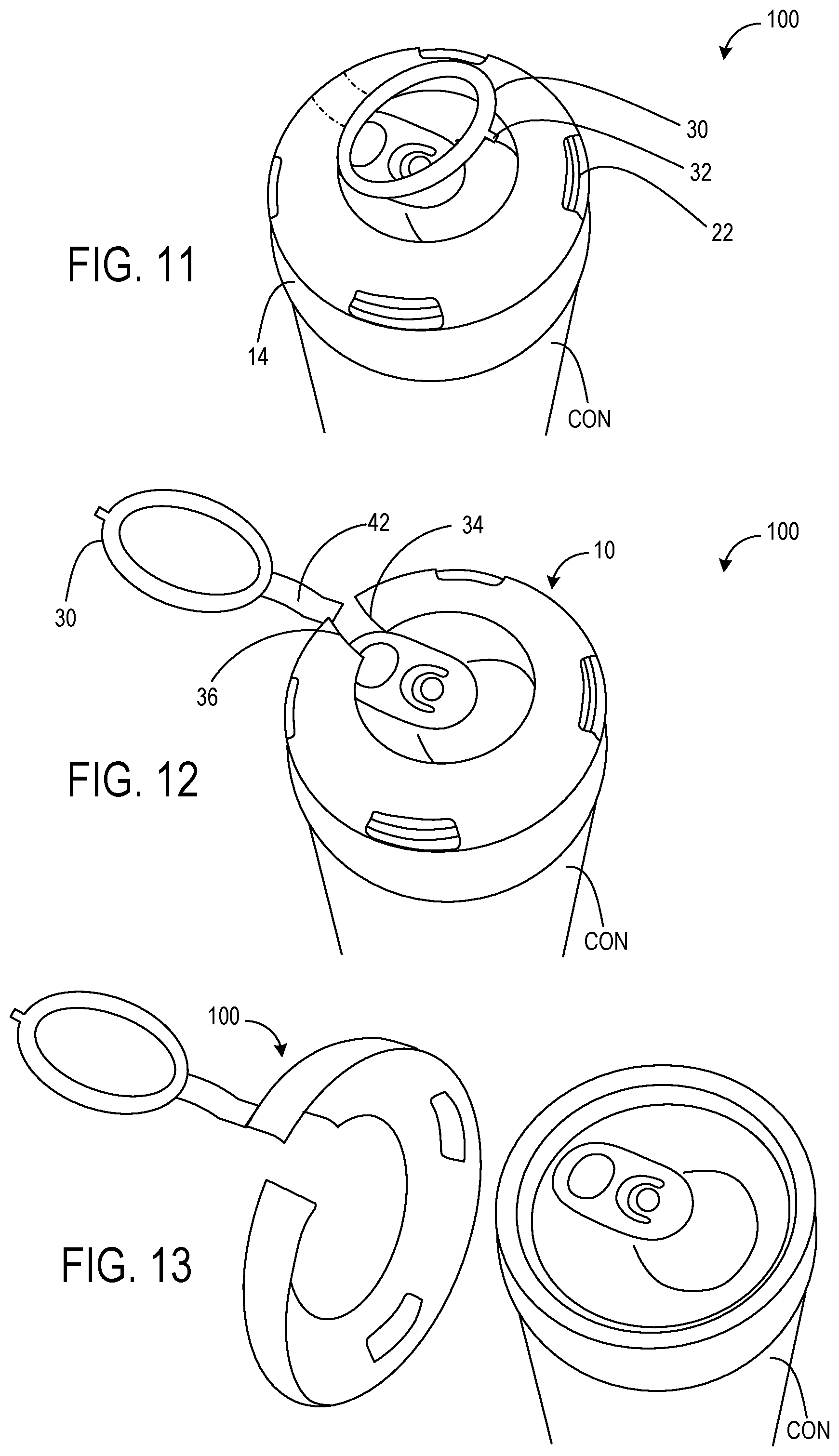 Patent US12129087 Figure 4 – Tamper-resistant secure container cover