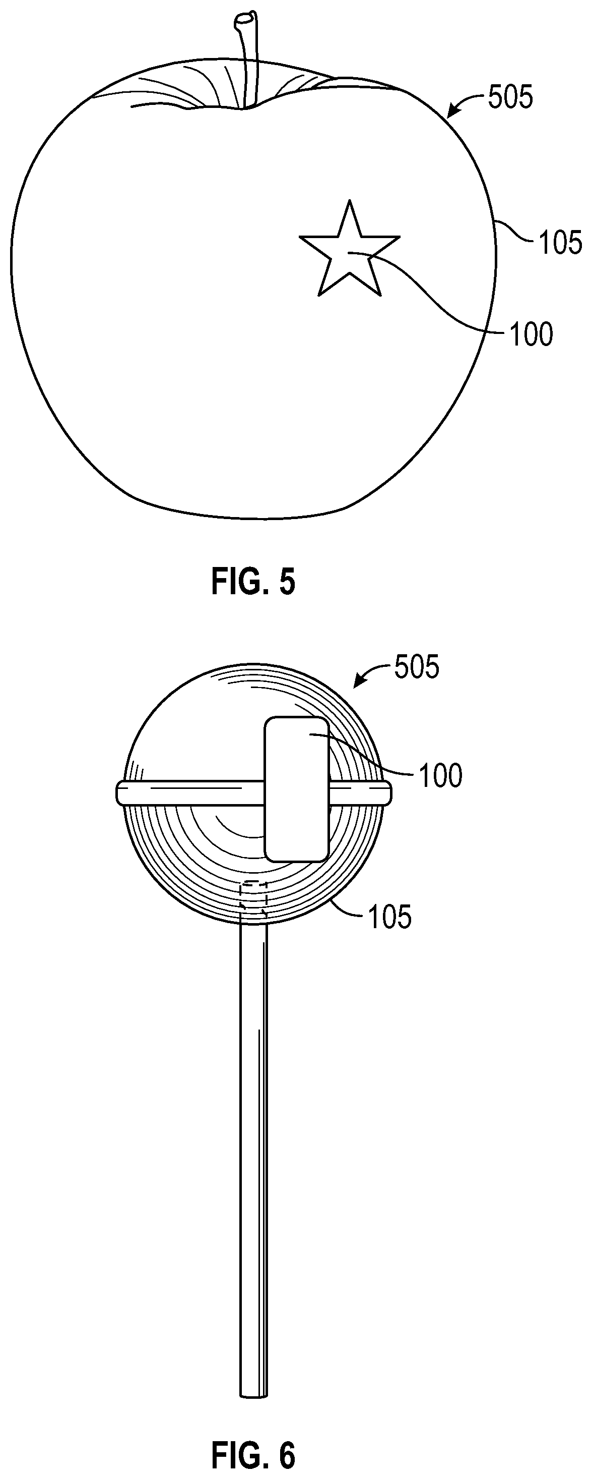 Patent US12129089 Figure 3 – Adhesive flavor strip for beverage containers and/or edible products